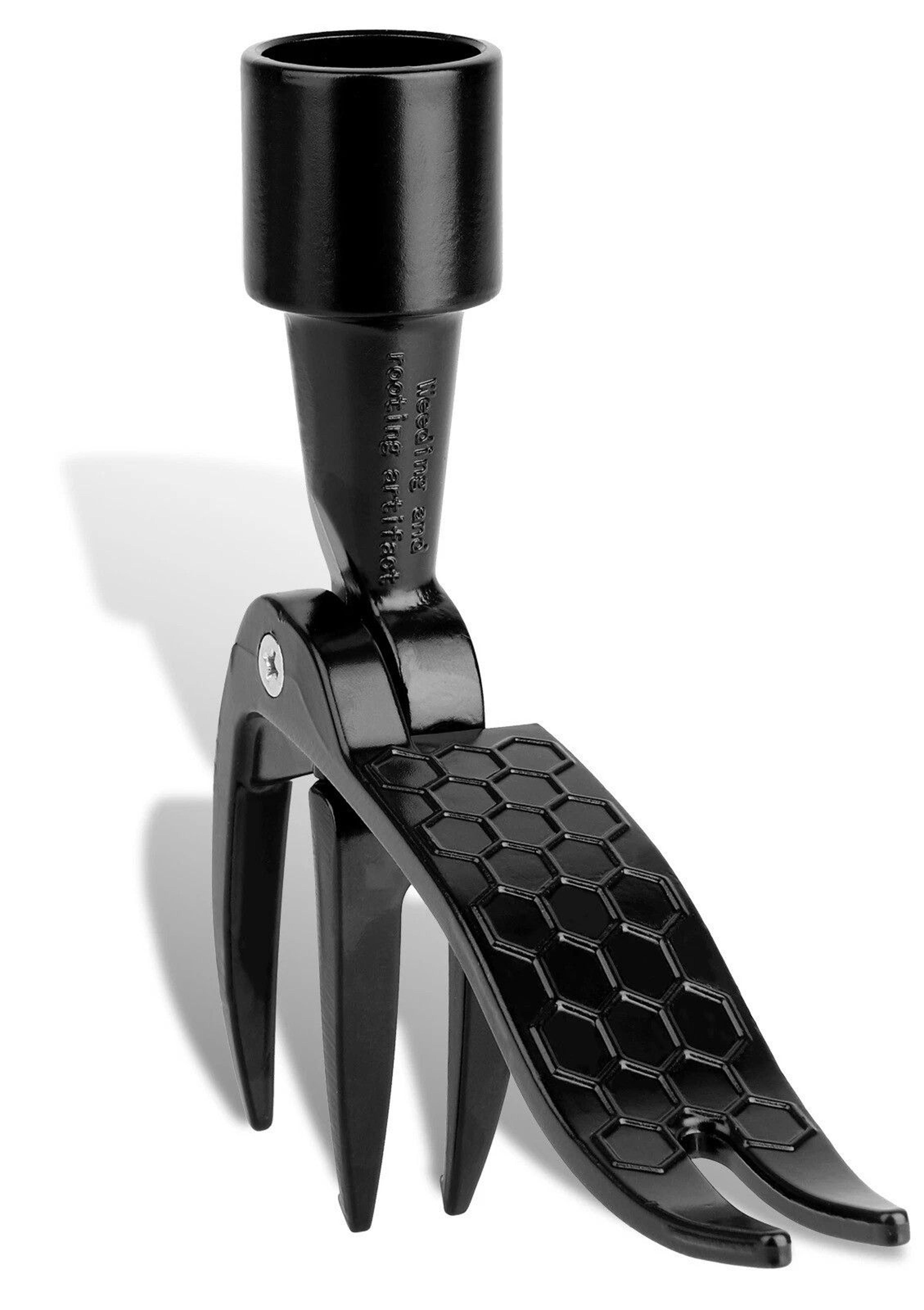 stand up weed puller tool efficient claw garden root remover for easy weed killing