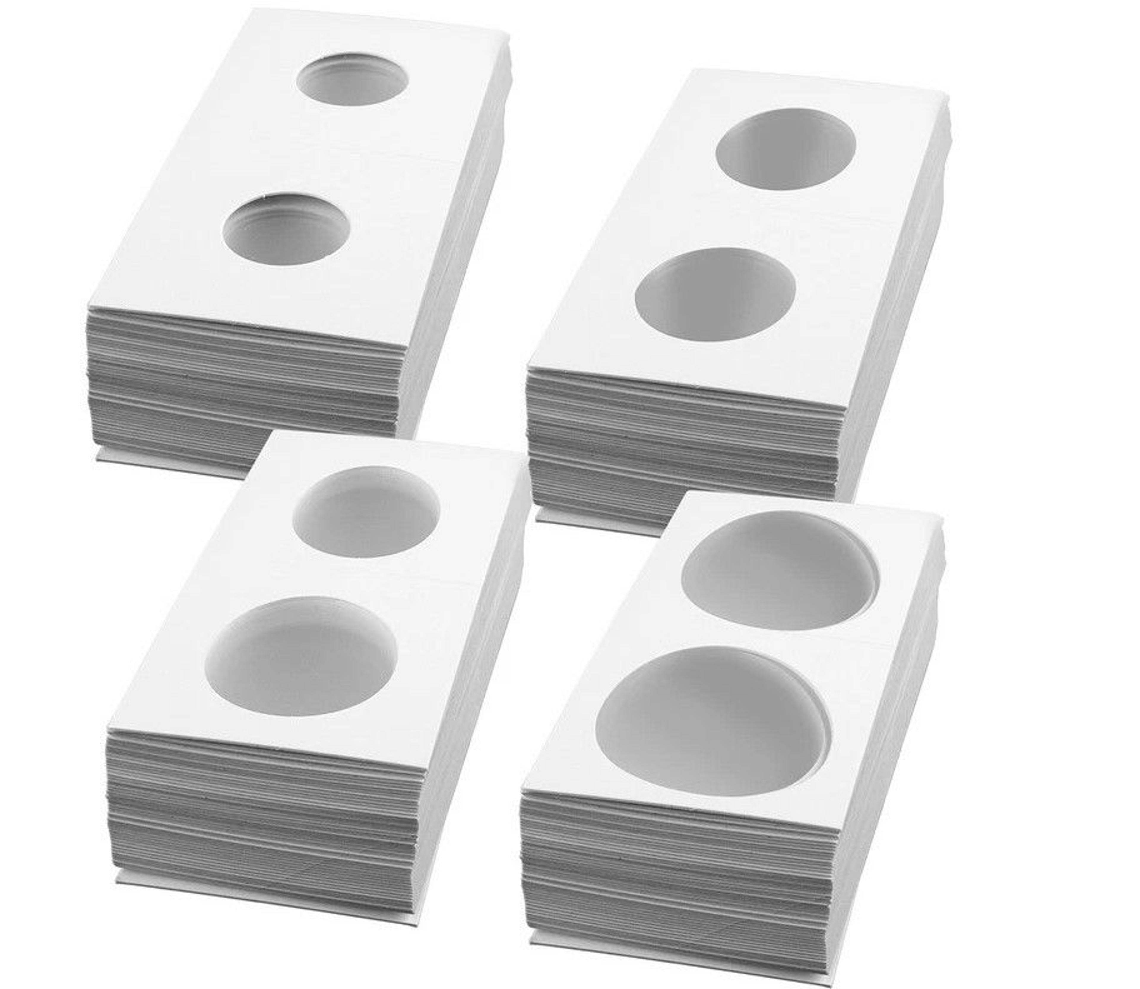 cardboard coin holders sizes mylar paper flip for coin collection album storage