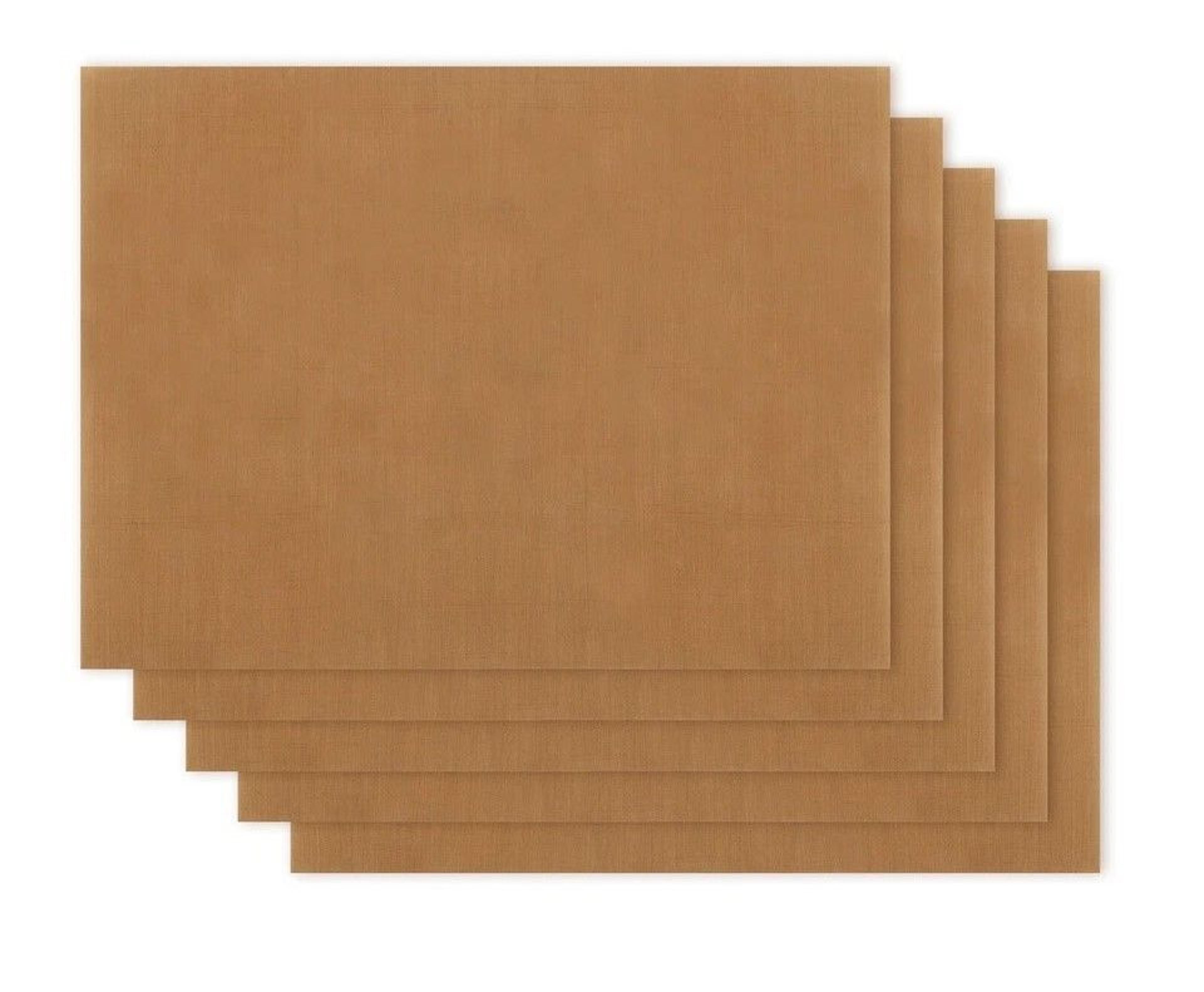copper grill mats non-stick bbq pad reusable oven sheet liner for grilling & baking