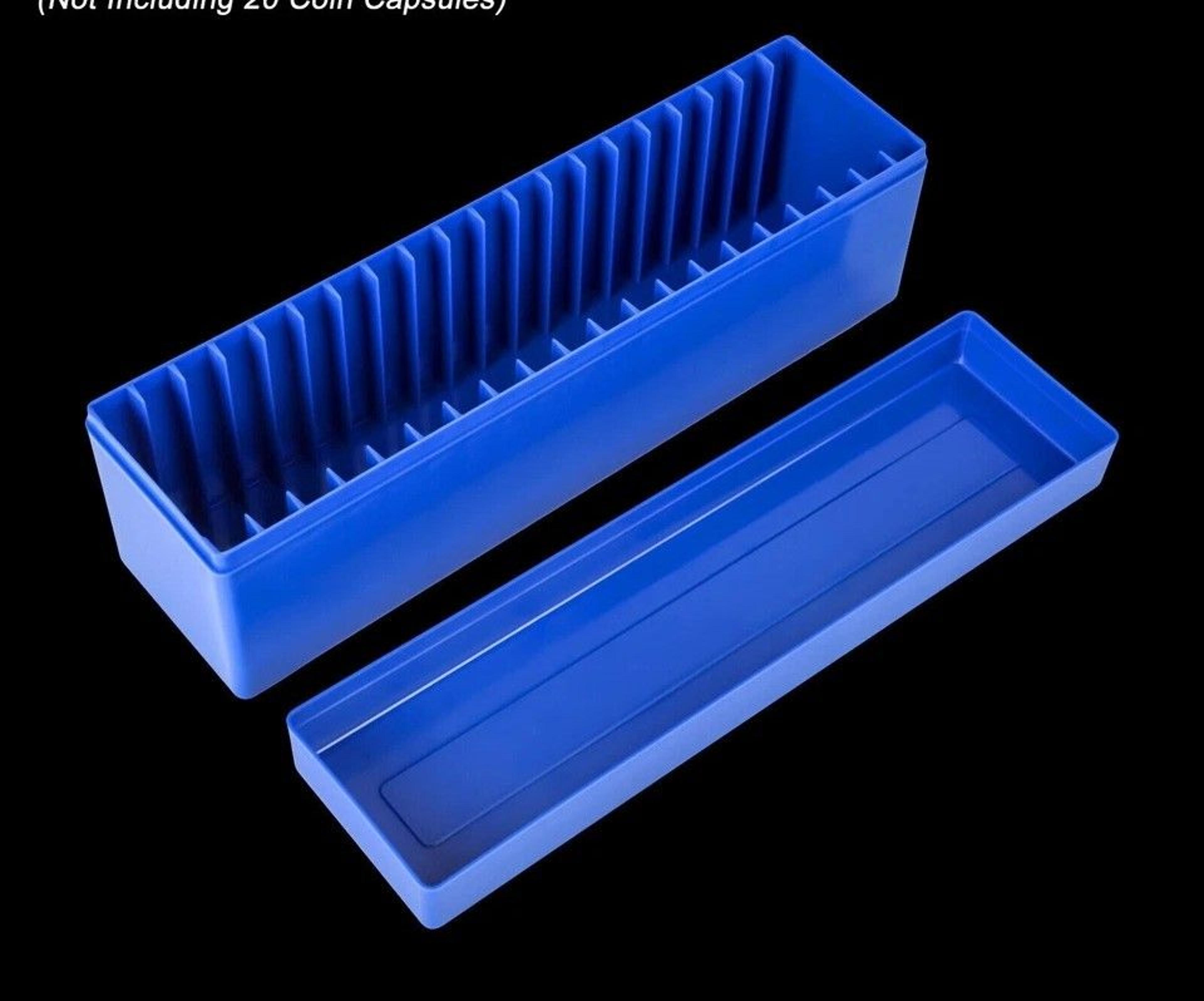 coin storage box for display case for pcgs, ngc, anacs, pccb coin holders