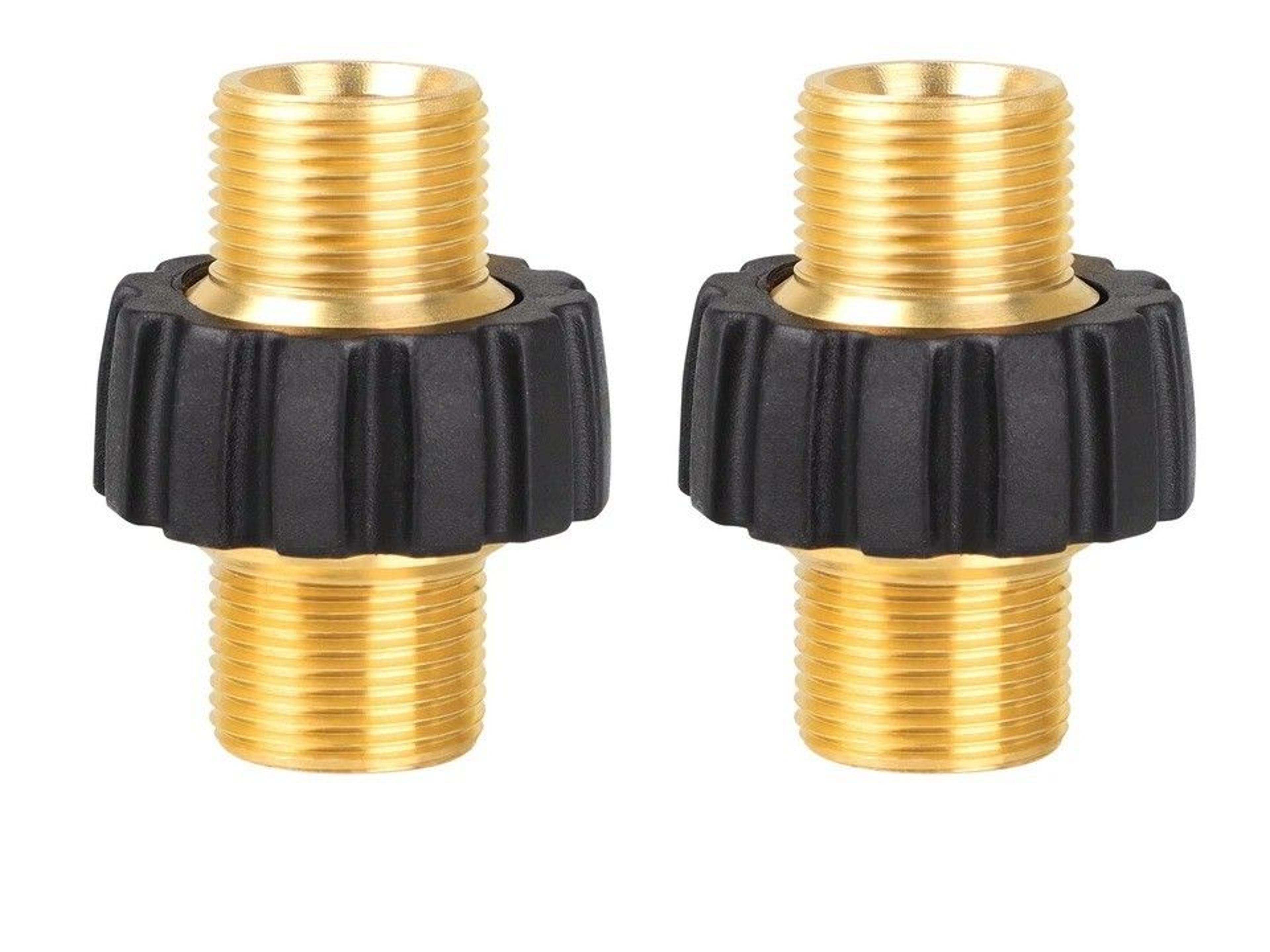 brass pressure washer connector quick connect fitting hose adapter