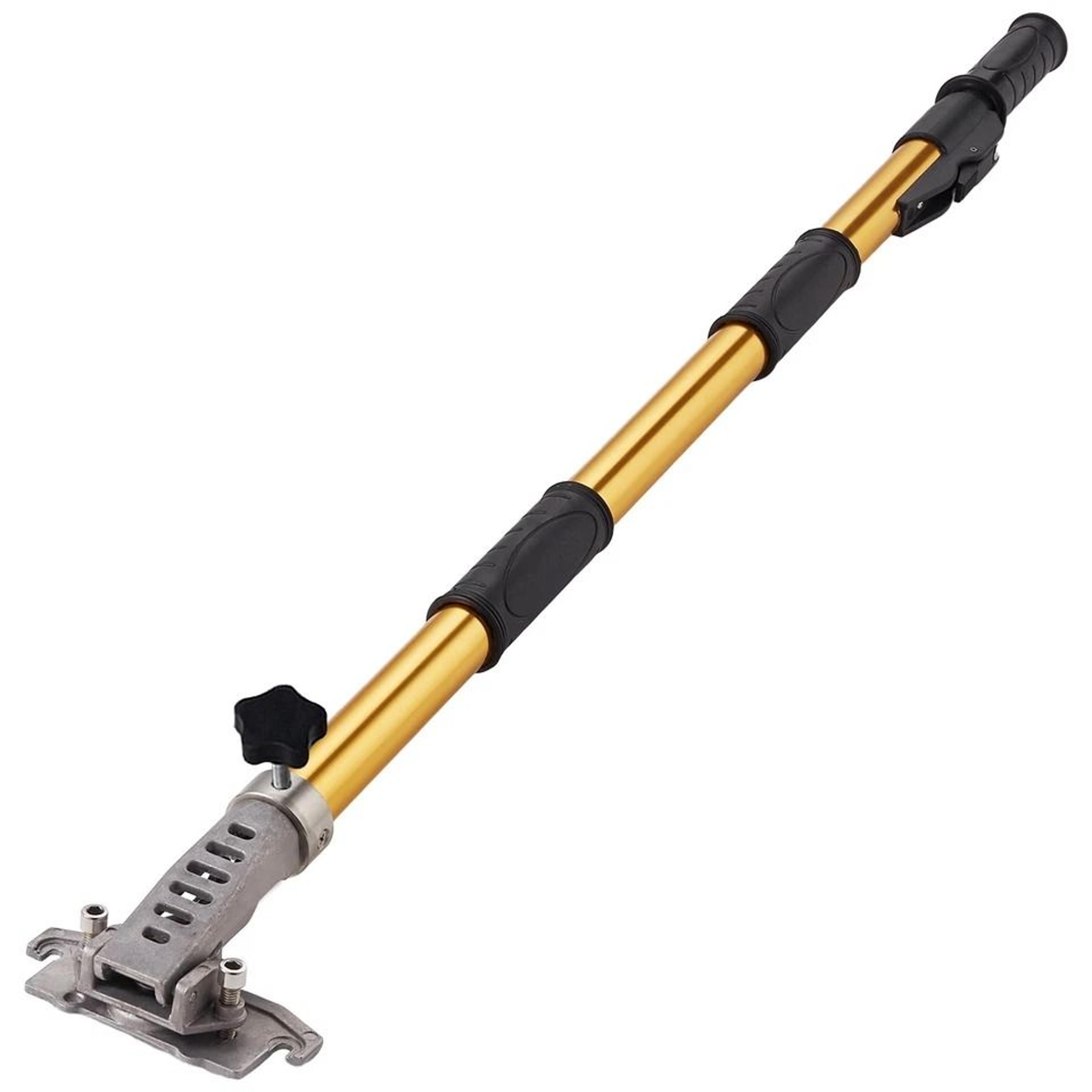 extendable drywall flat box handle with ergonomic grip for taping & finishing