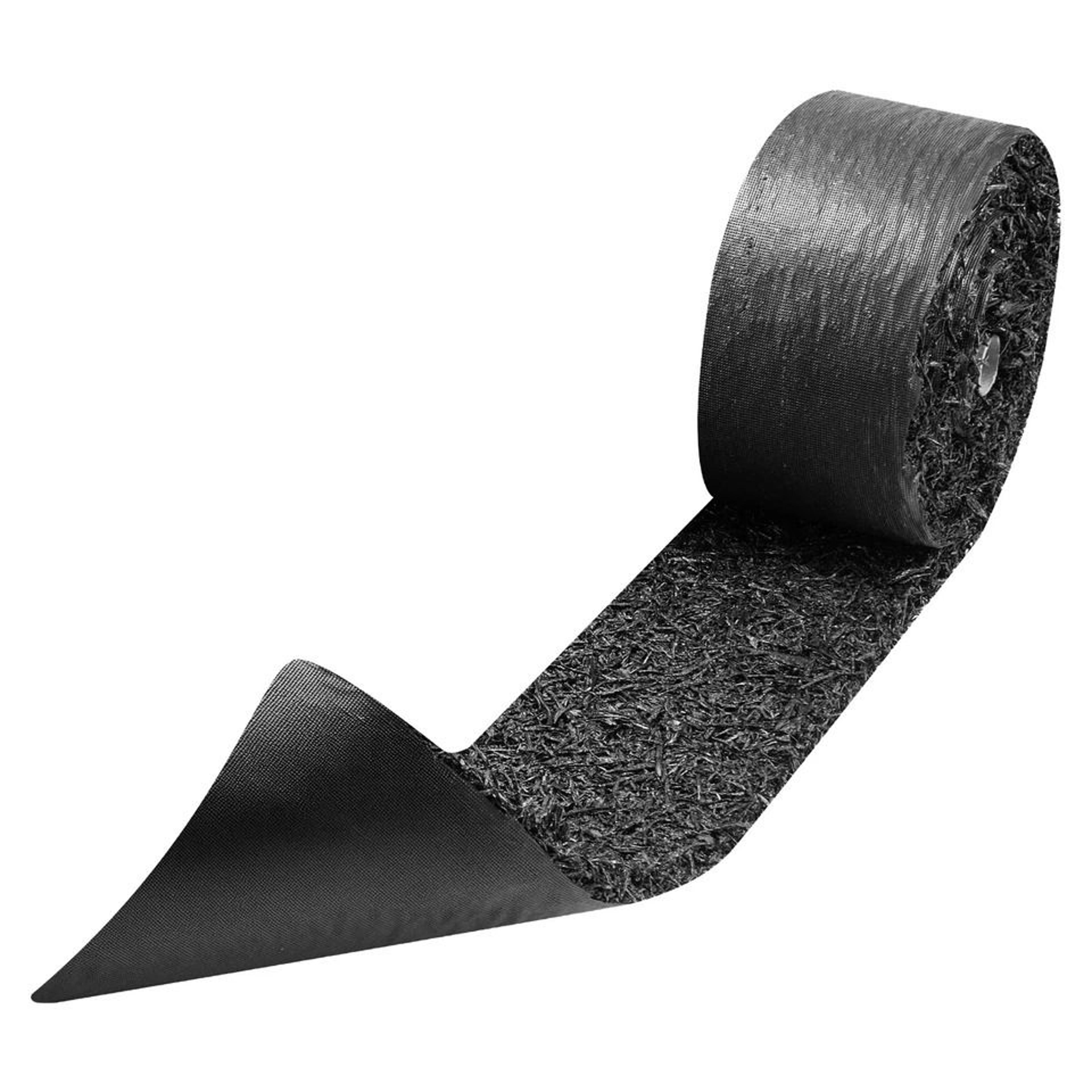 rubber mulch roll for landscaping borders
