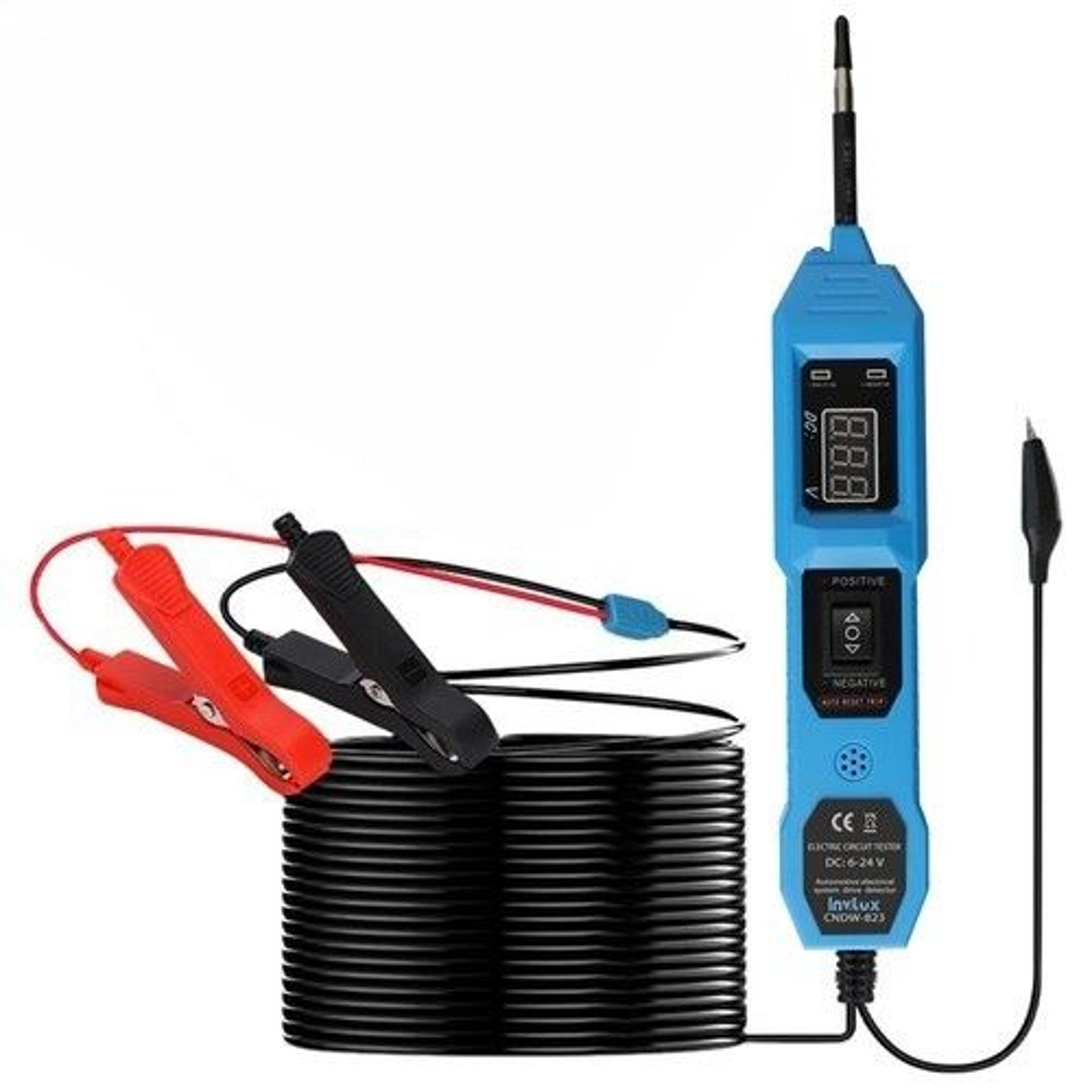 digital automotive electrical tester probe circuit test tool for car power and battery