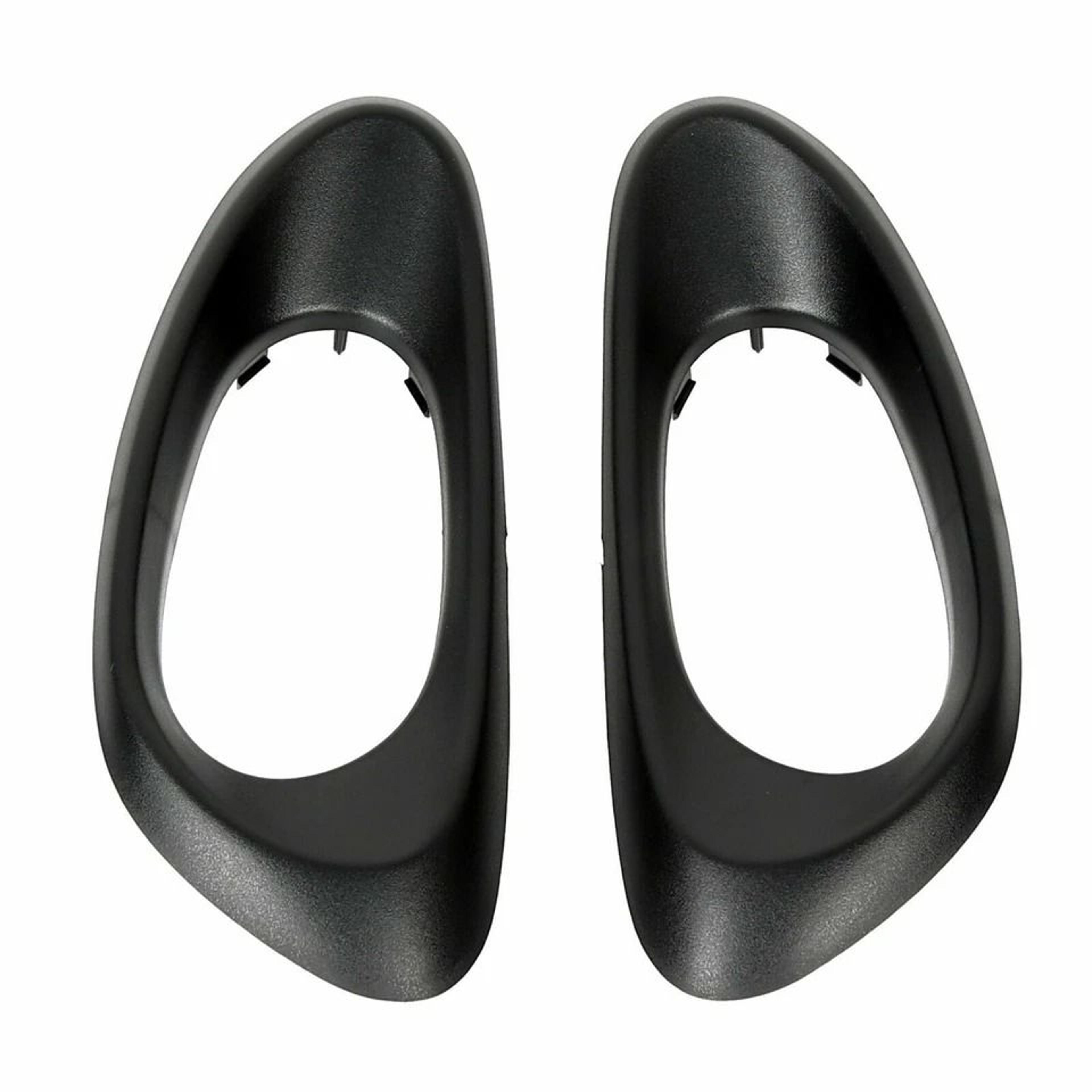 premium textured interior door handle bezel set for chevy trailblazer
