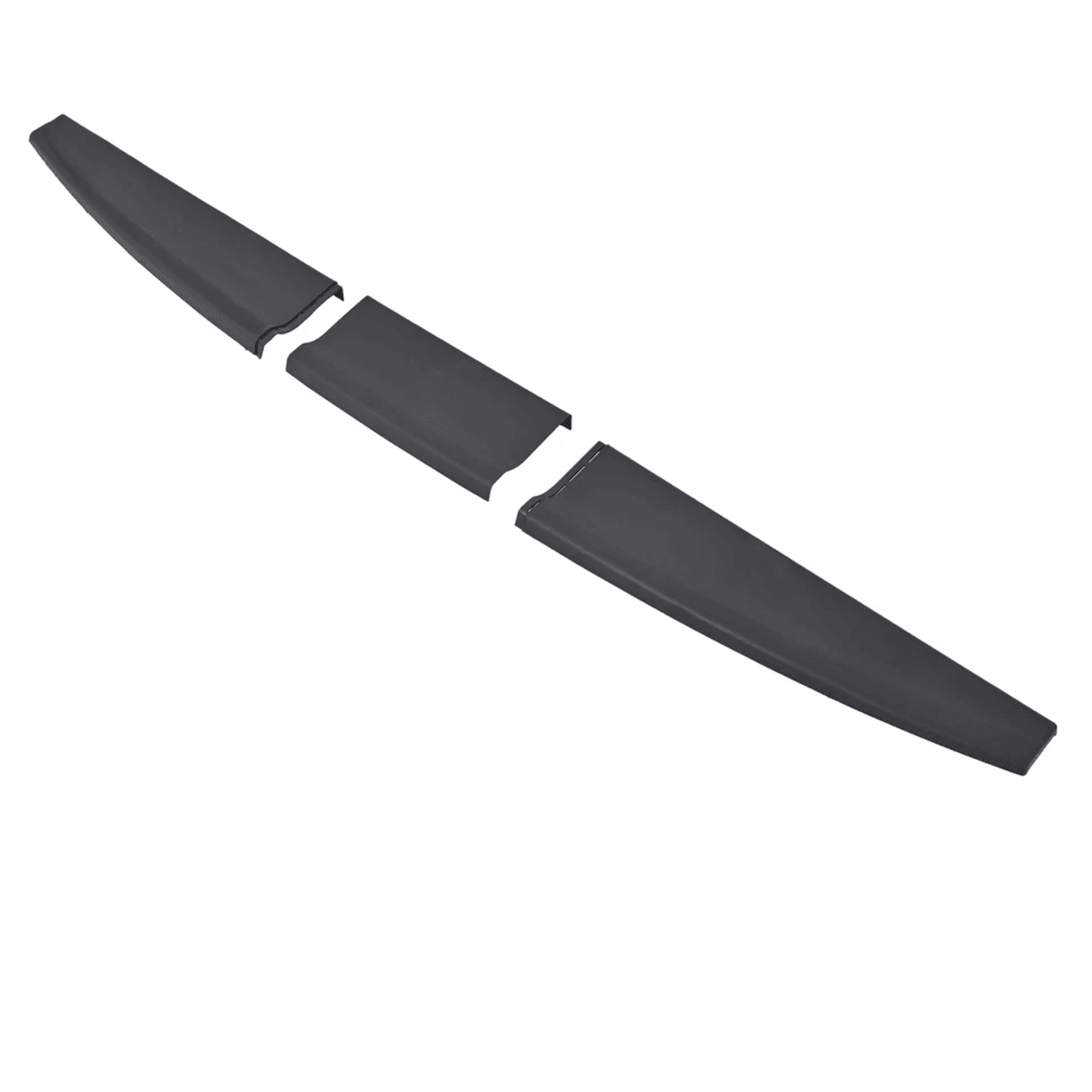 dodge ram tailgate protector cover black spoiler guard trim