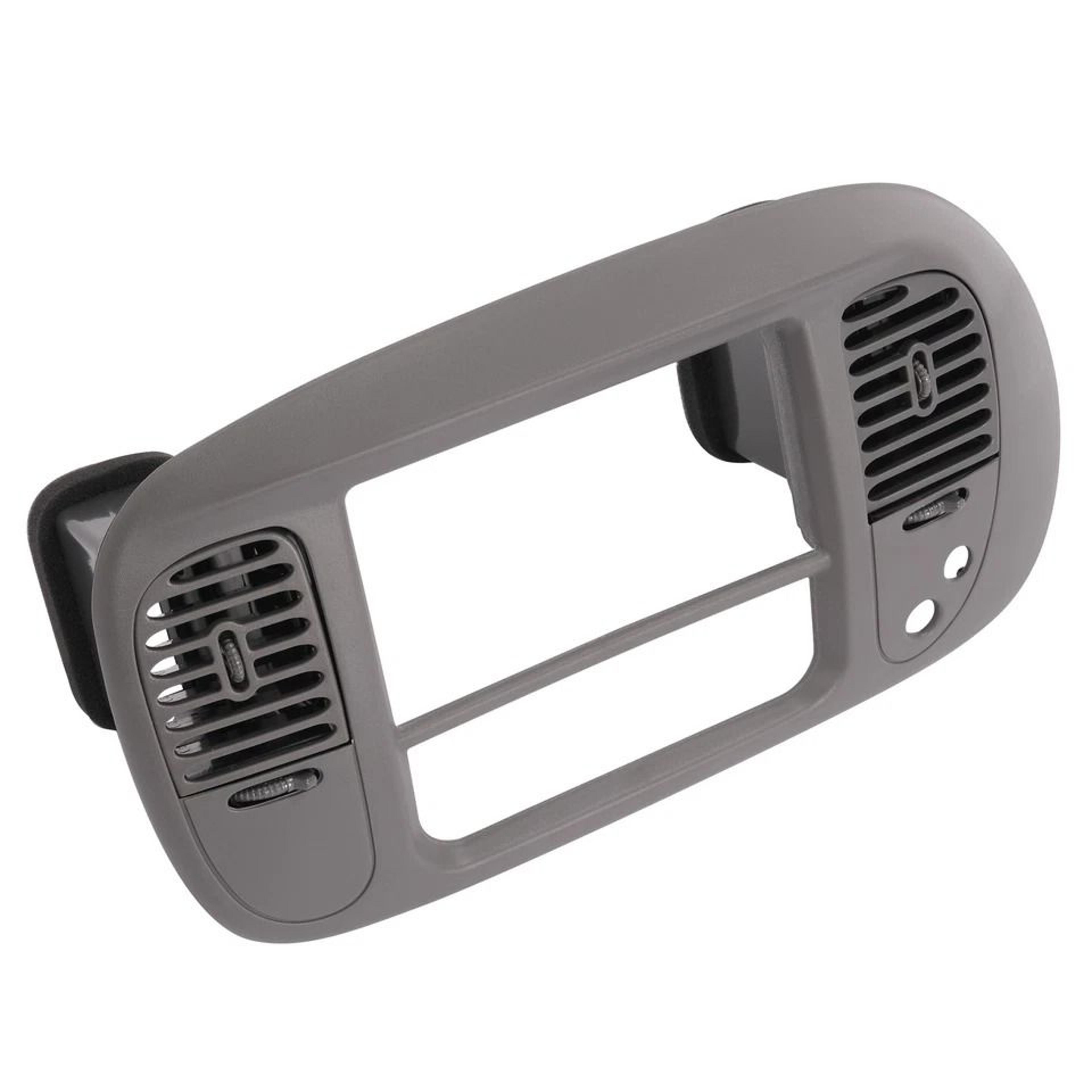 radio climate trim bezel dash panel gray - fits ford & expedition