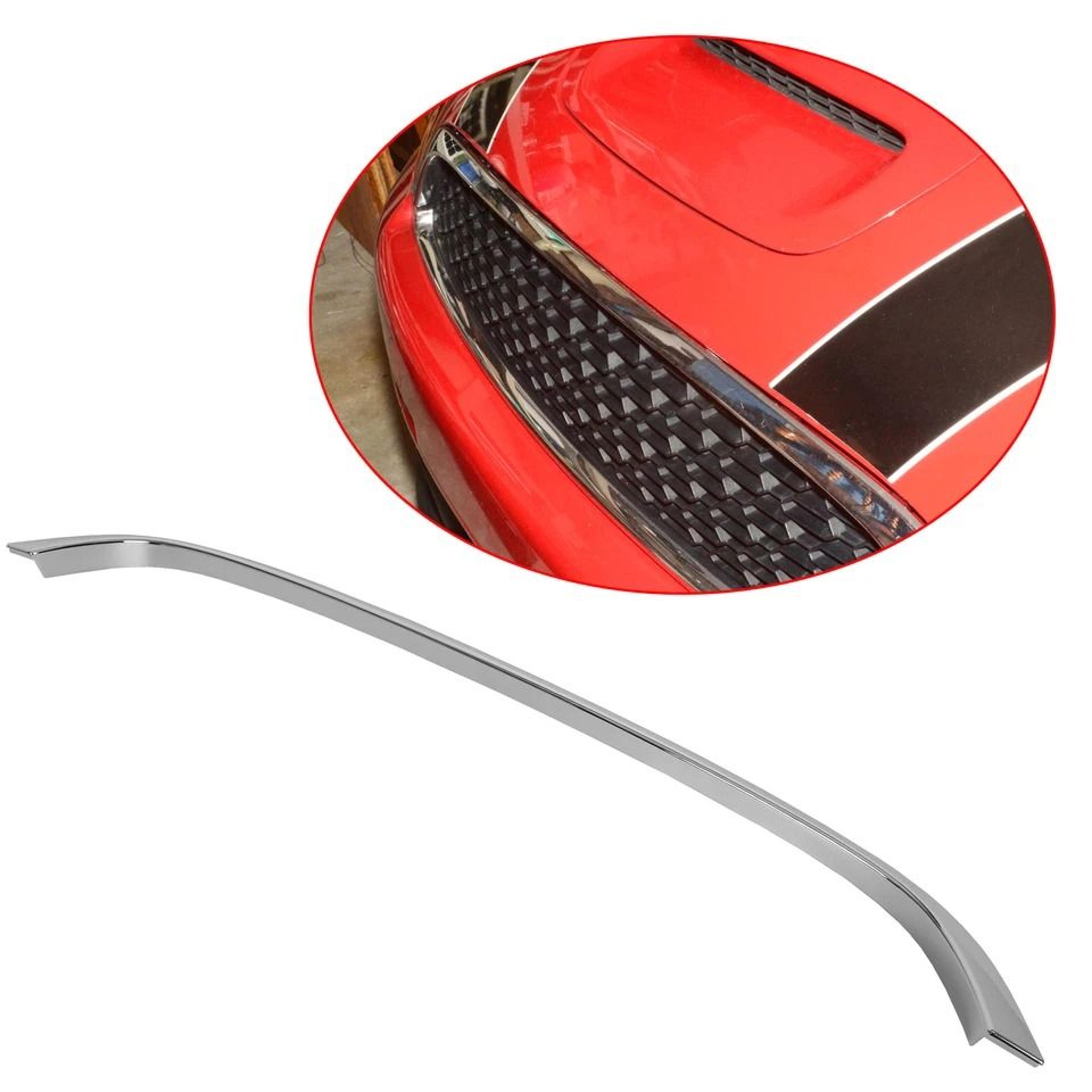 front hood moulding trim chrome enhance your ride style