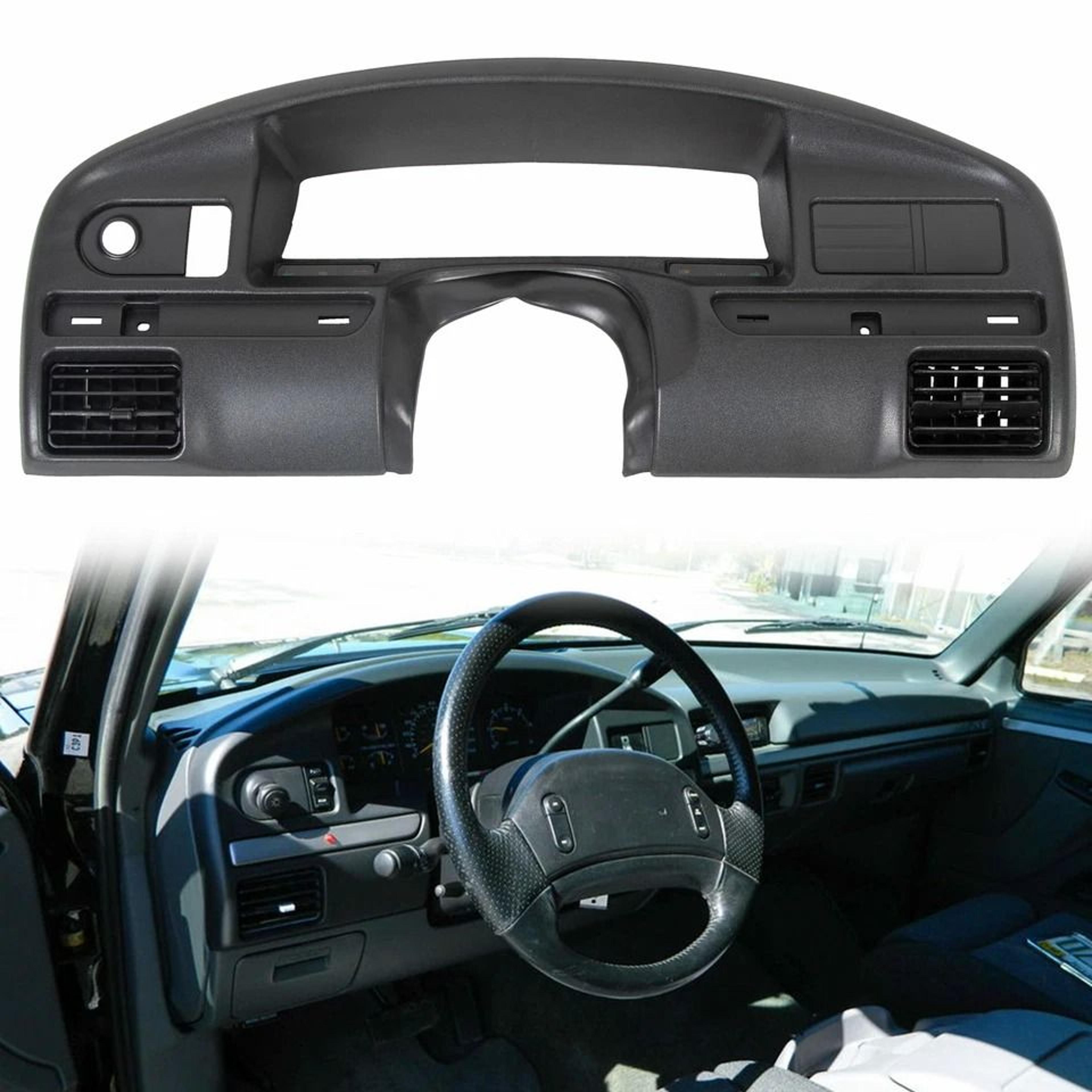 dash cluster bezel instrument cowl for bronco gas engine