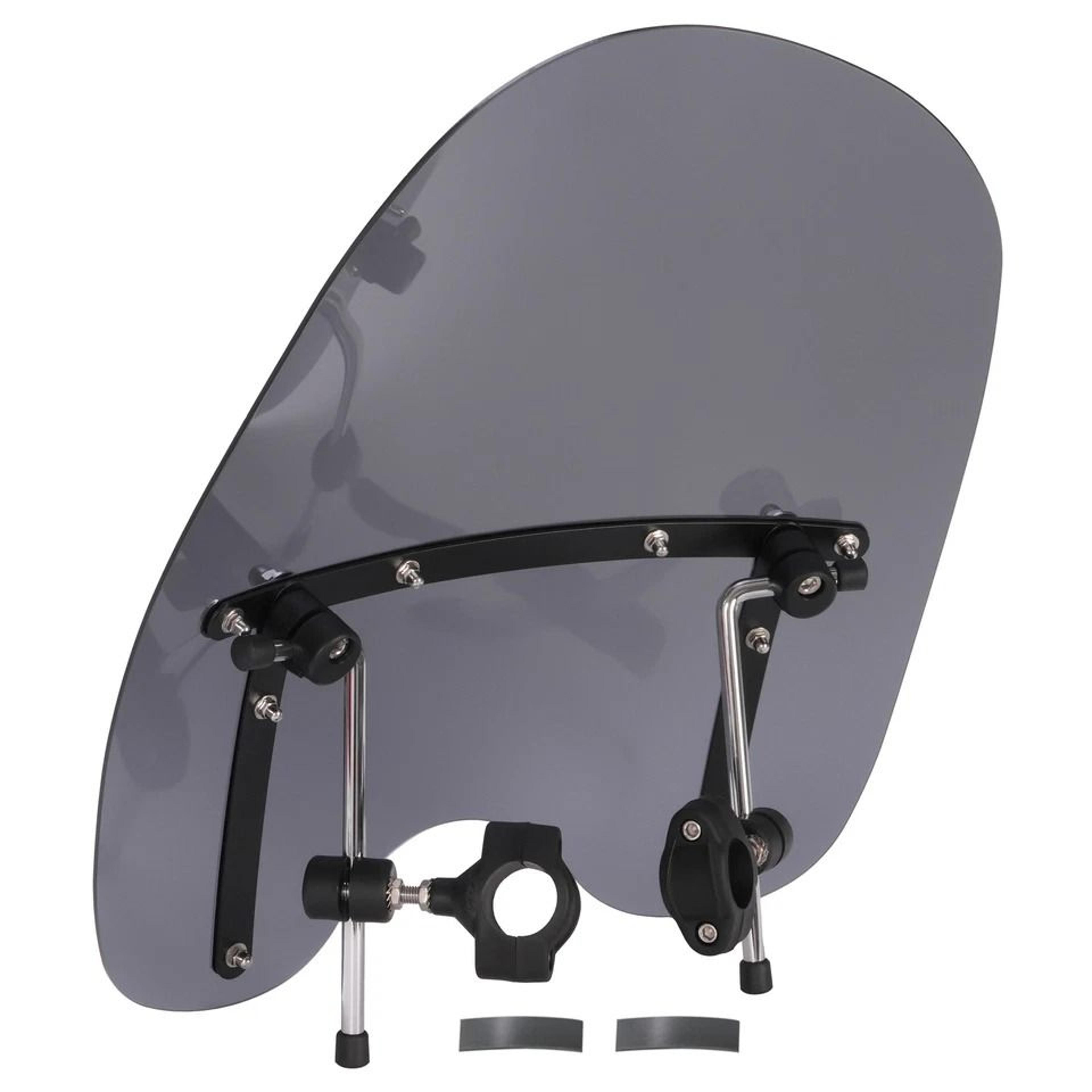 smoke motorcycle windshield for harley road street glide custom fit