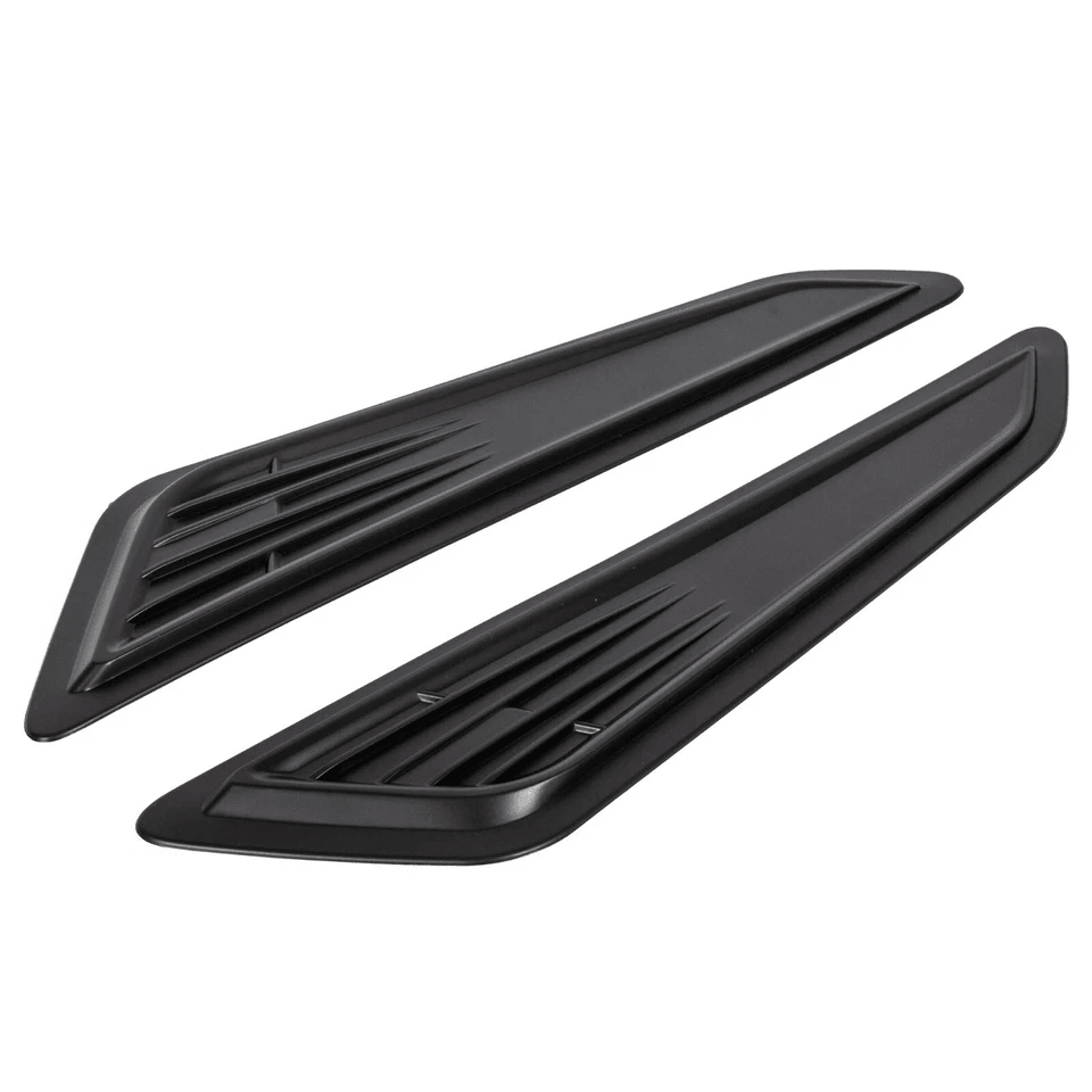 black bonnet hood vent scoop covers enhance your ride's style
