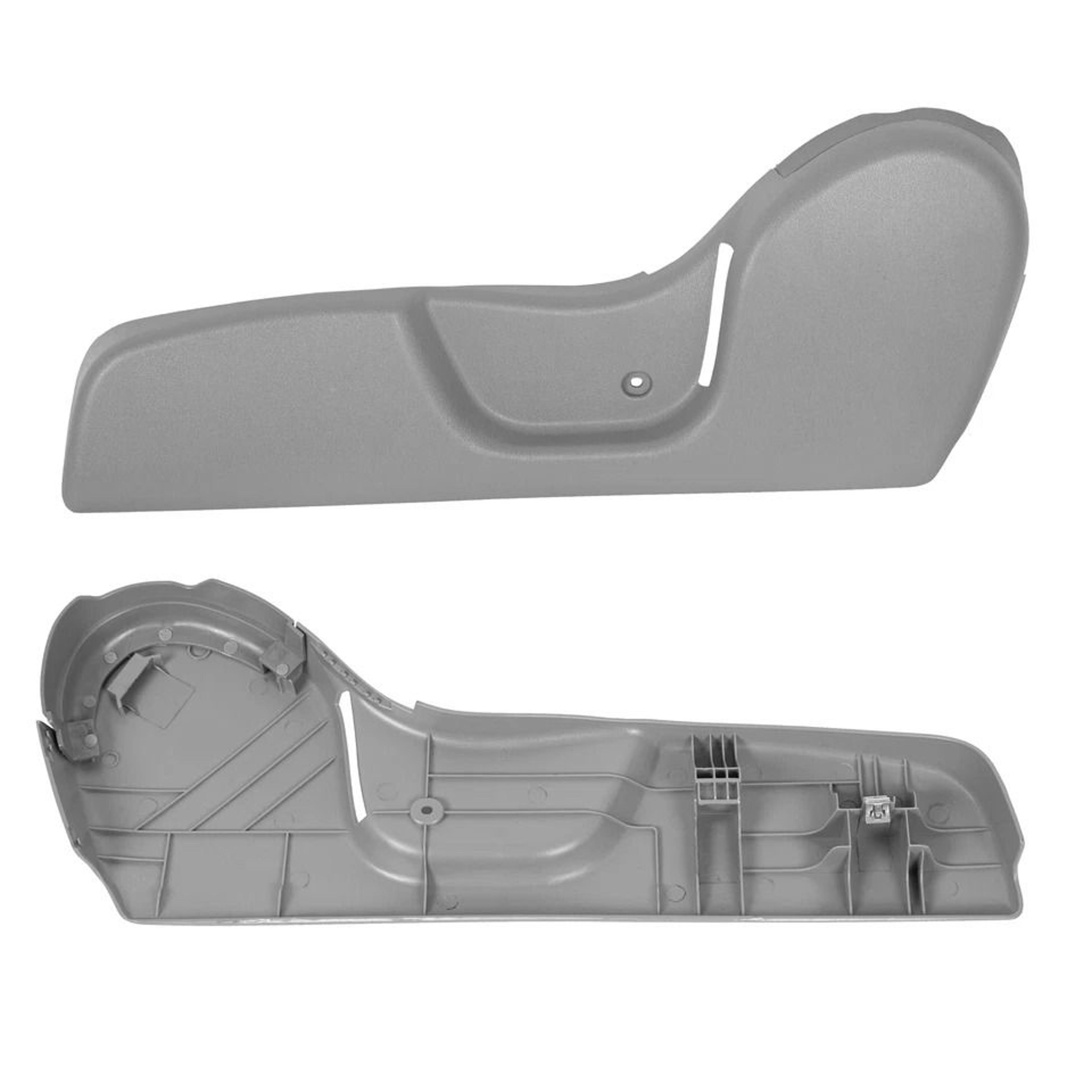 driver seat side trim bezel light gray replacement