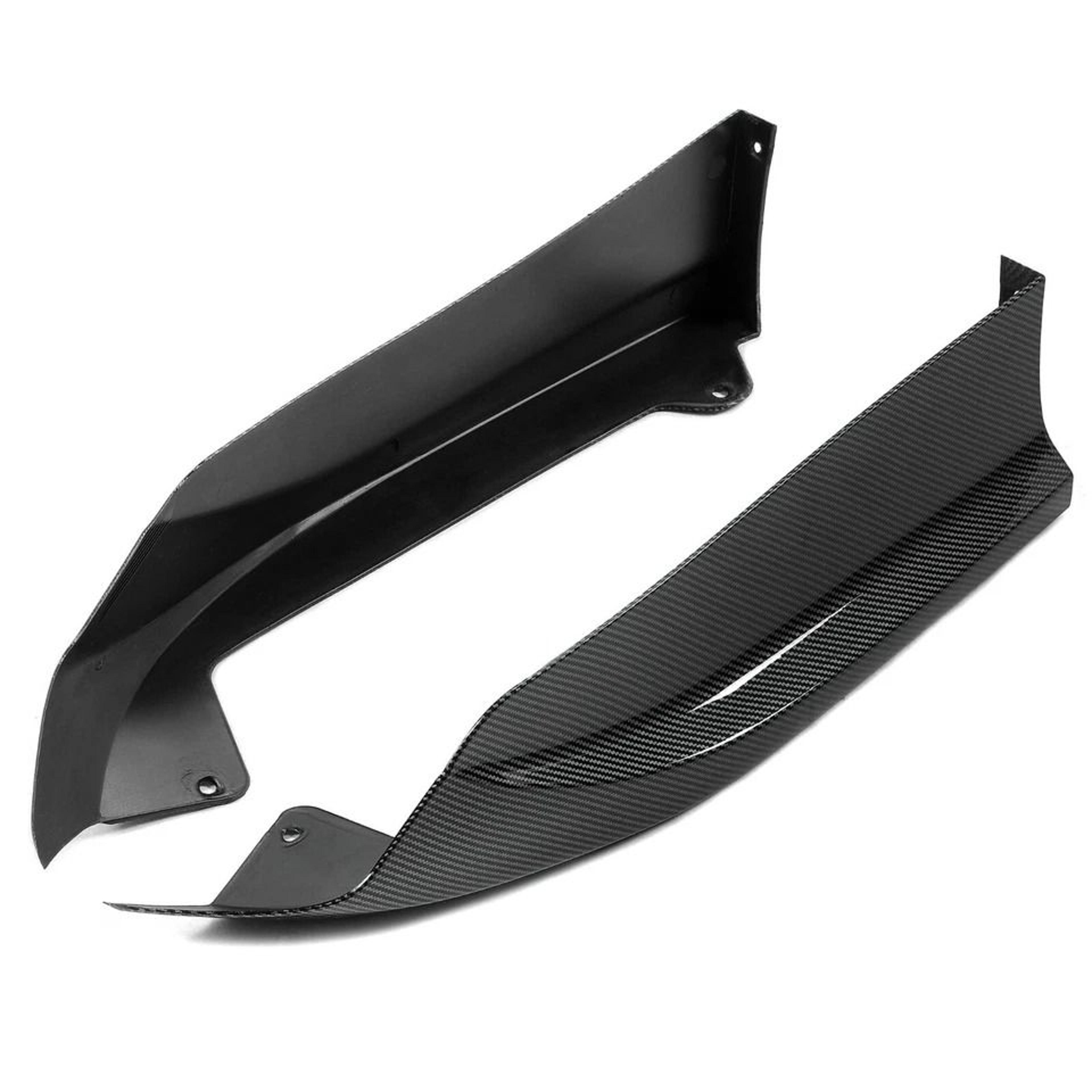 carbon fiber rear bumper lip splitter spoiler for honda accord sedan
