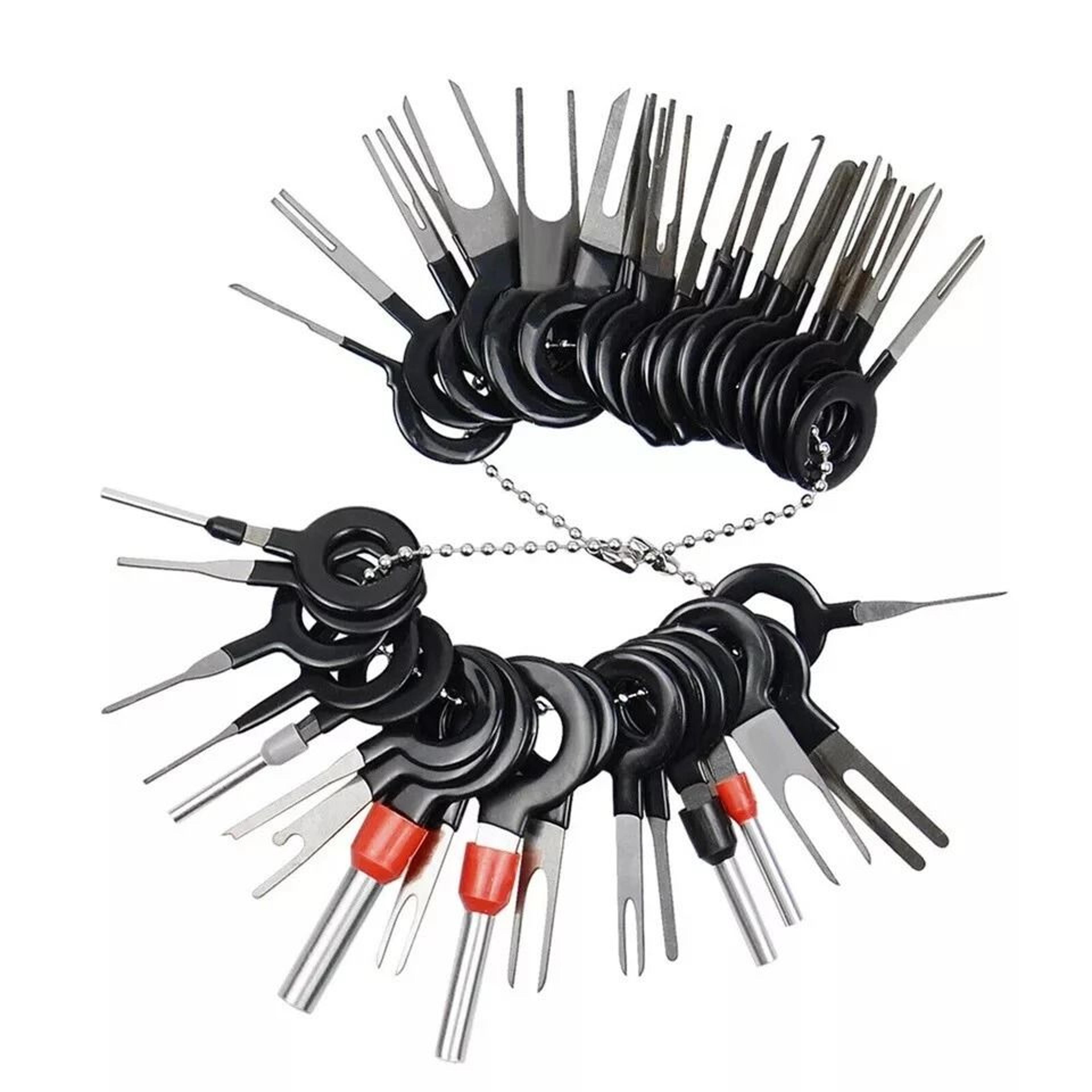 terminal pin removal tool kit for wiring harness and connector repair