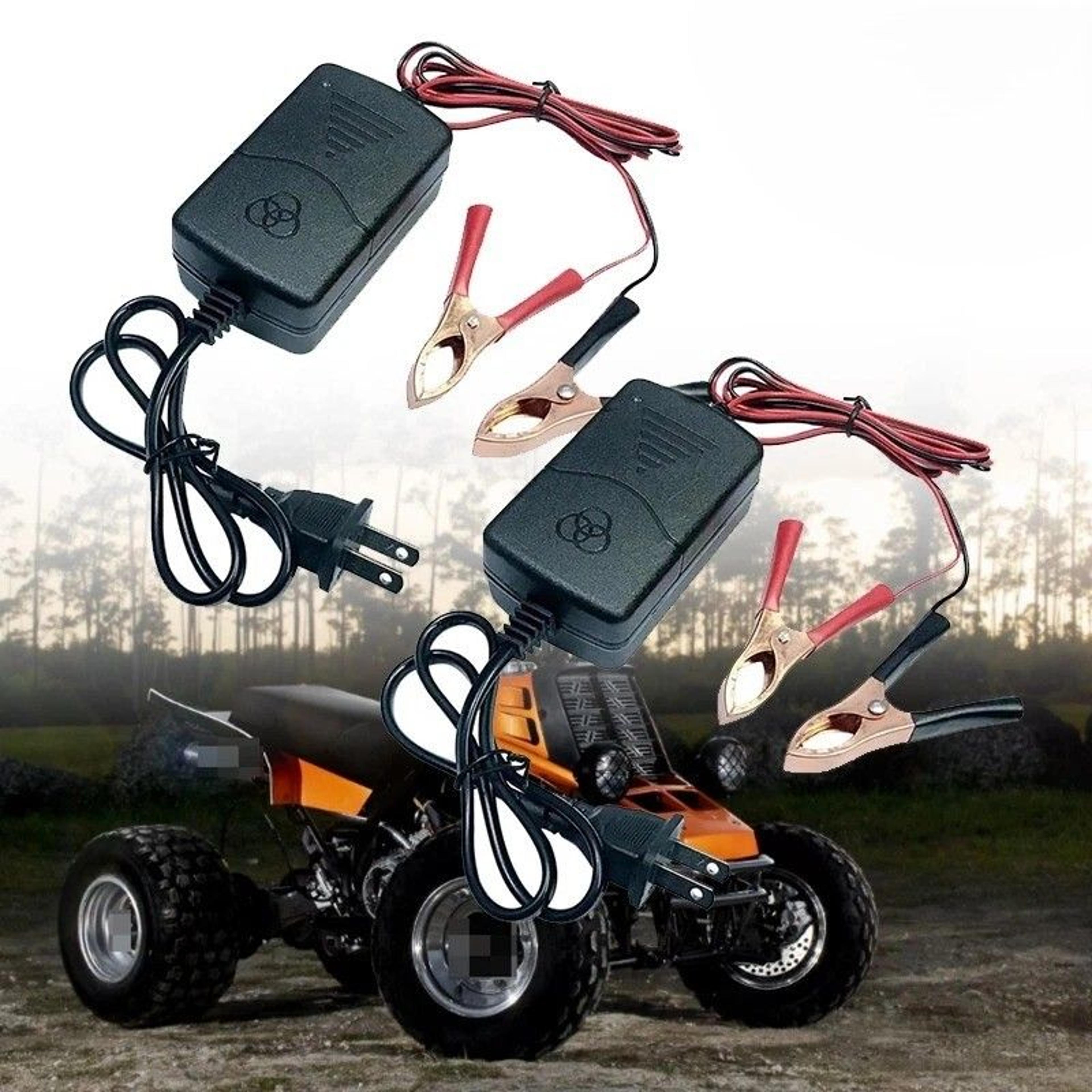 battery charger maintainer trickle charger for car motorcycle atv rv
