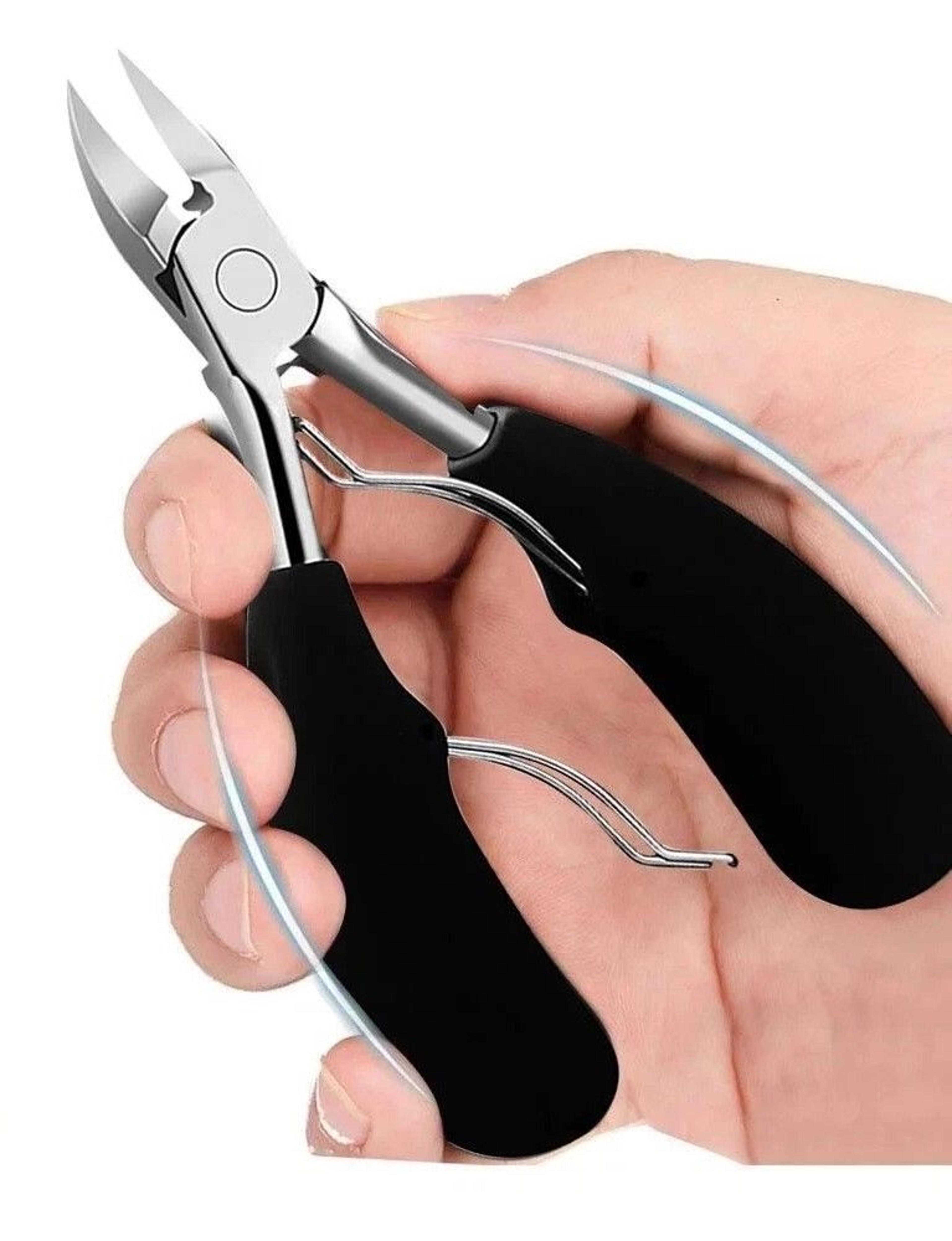 heavy duty ingrown toenail clippers for thick nails precision stainless nail scissor