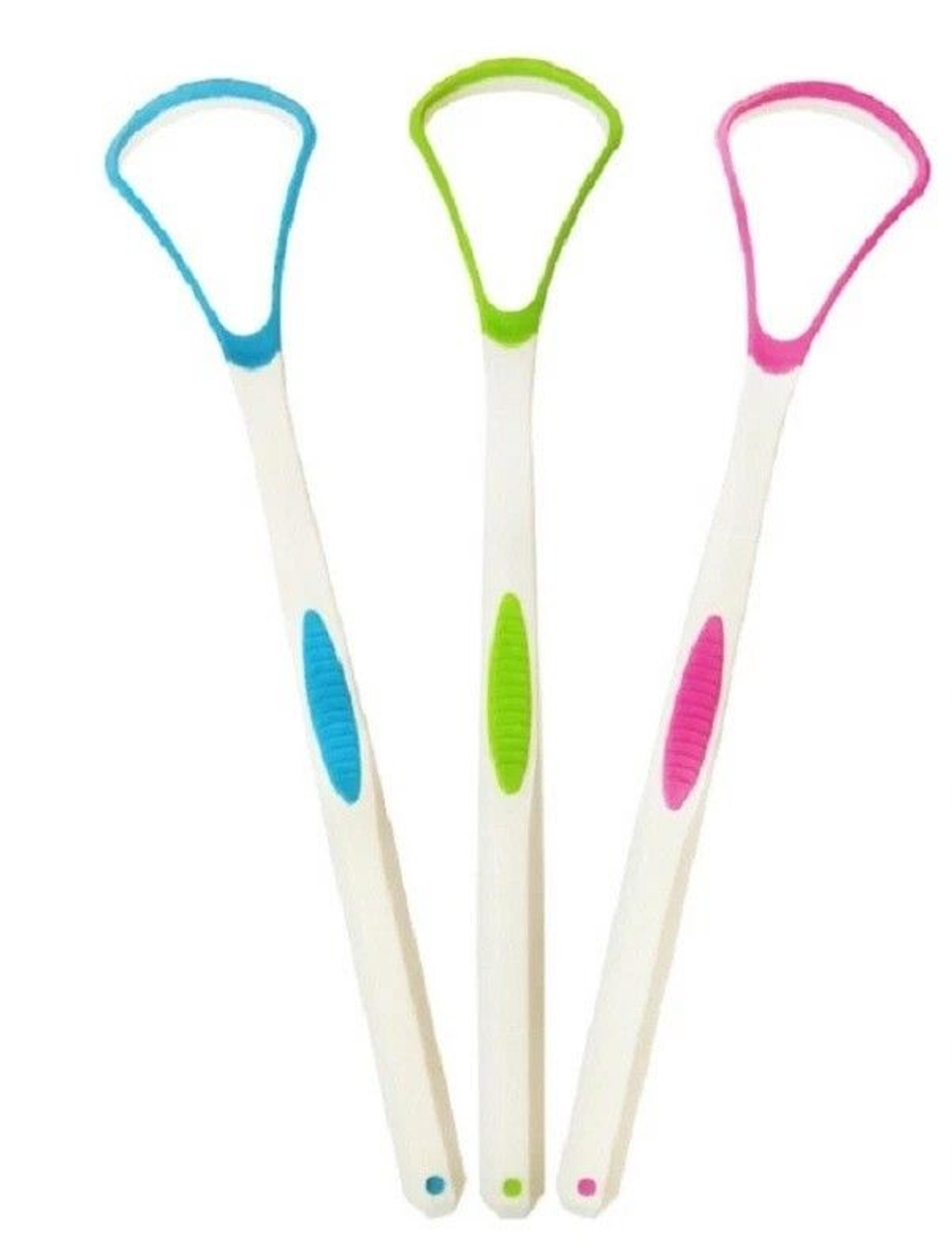 tongue scrapers for fresh breath & oral hygiene ideal for adults & kids