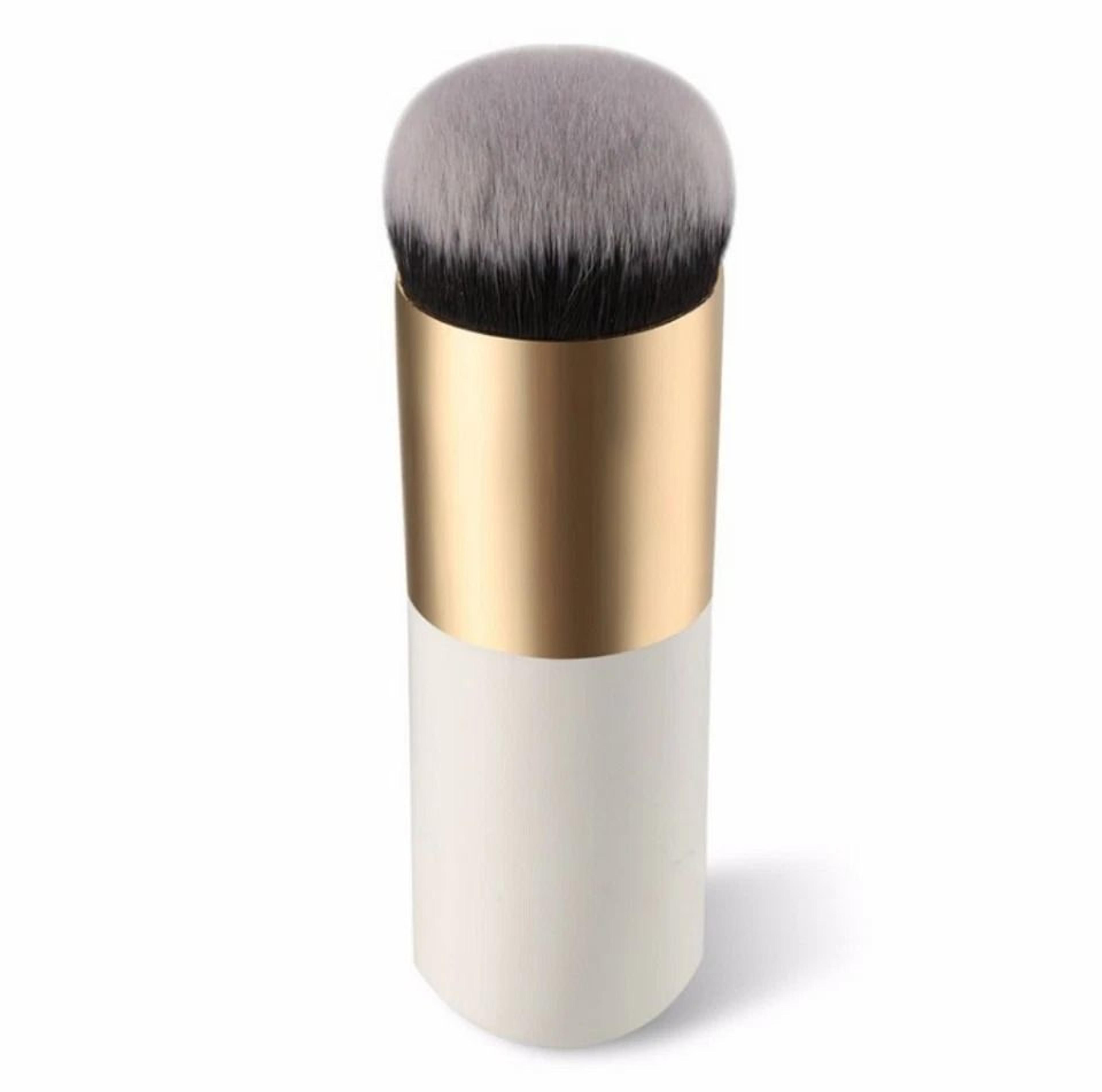 makeup brush flat foundation, blush, contour & powder brush for flawless application