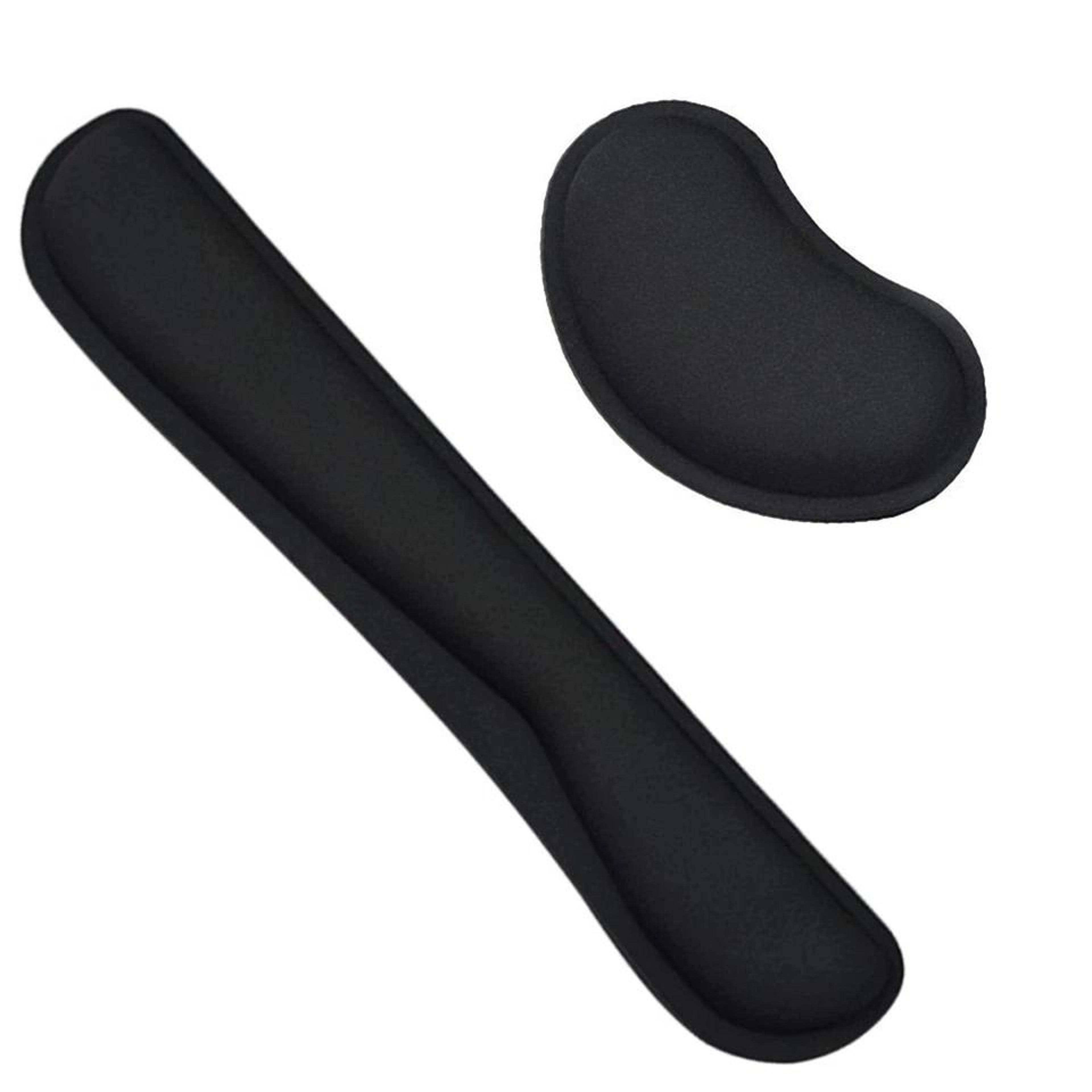 keyboard and mouse wrist rest set memory foam gel support cushion for ergonomic comfort