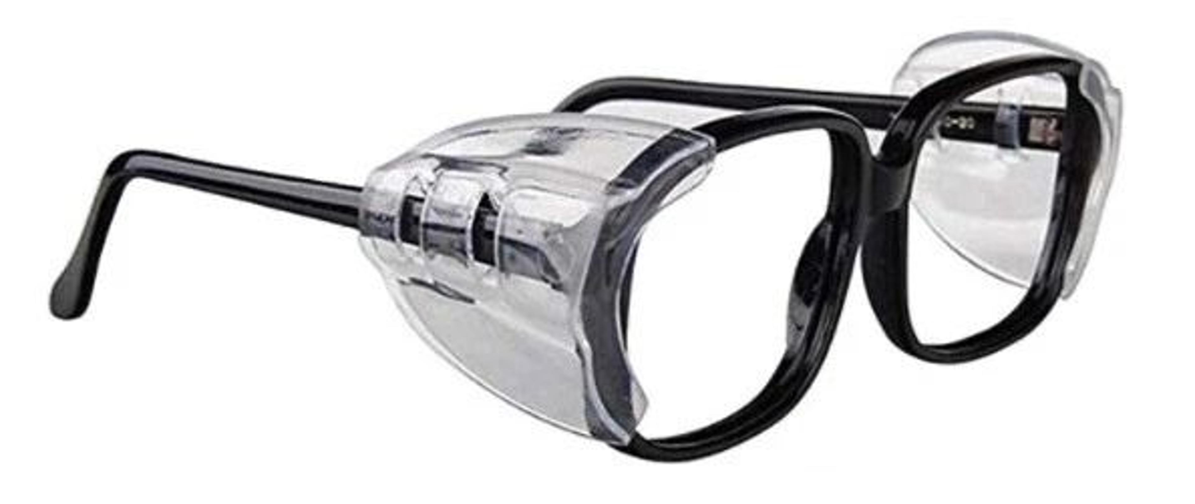 universal slip on eyeglass side shields protective safety glasses side shields