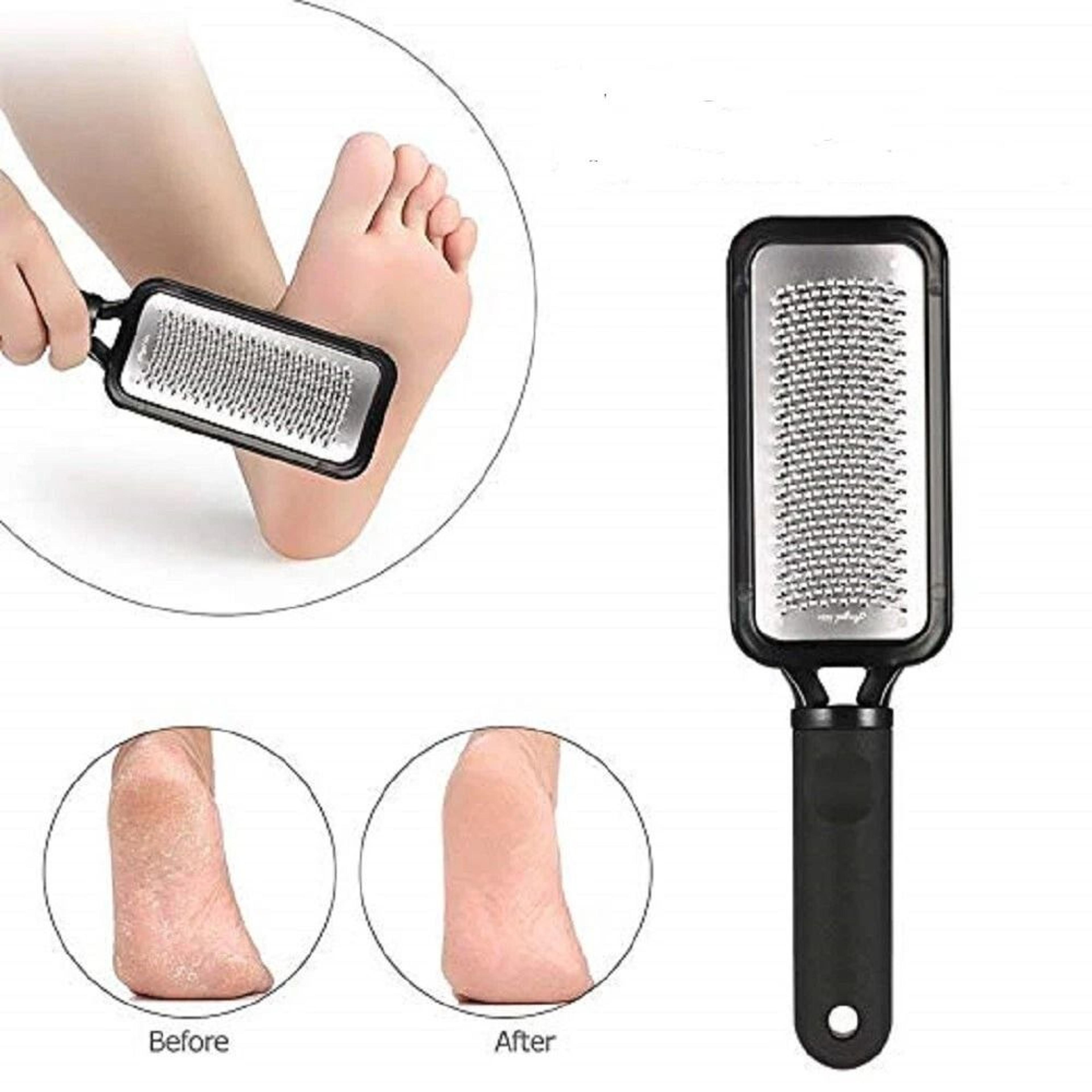 foot rasp file callus remover pedicure tool for smooth feet & soft heels
