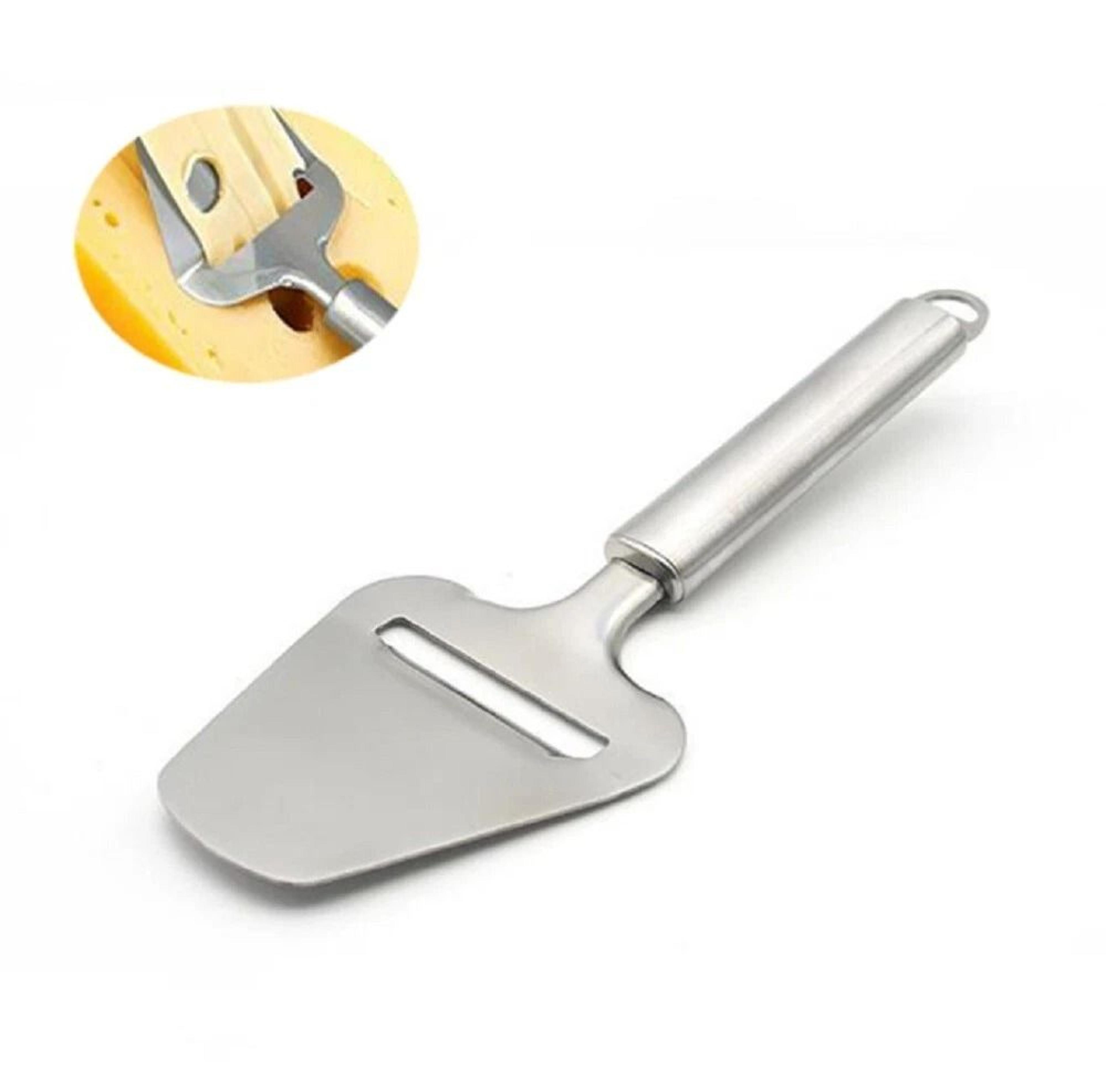 stainless steel heavy-duty cheese slicer for hard & soft cheese precision cutter