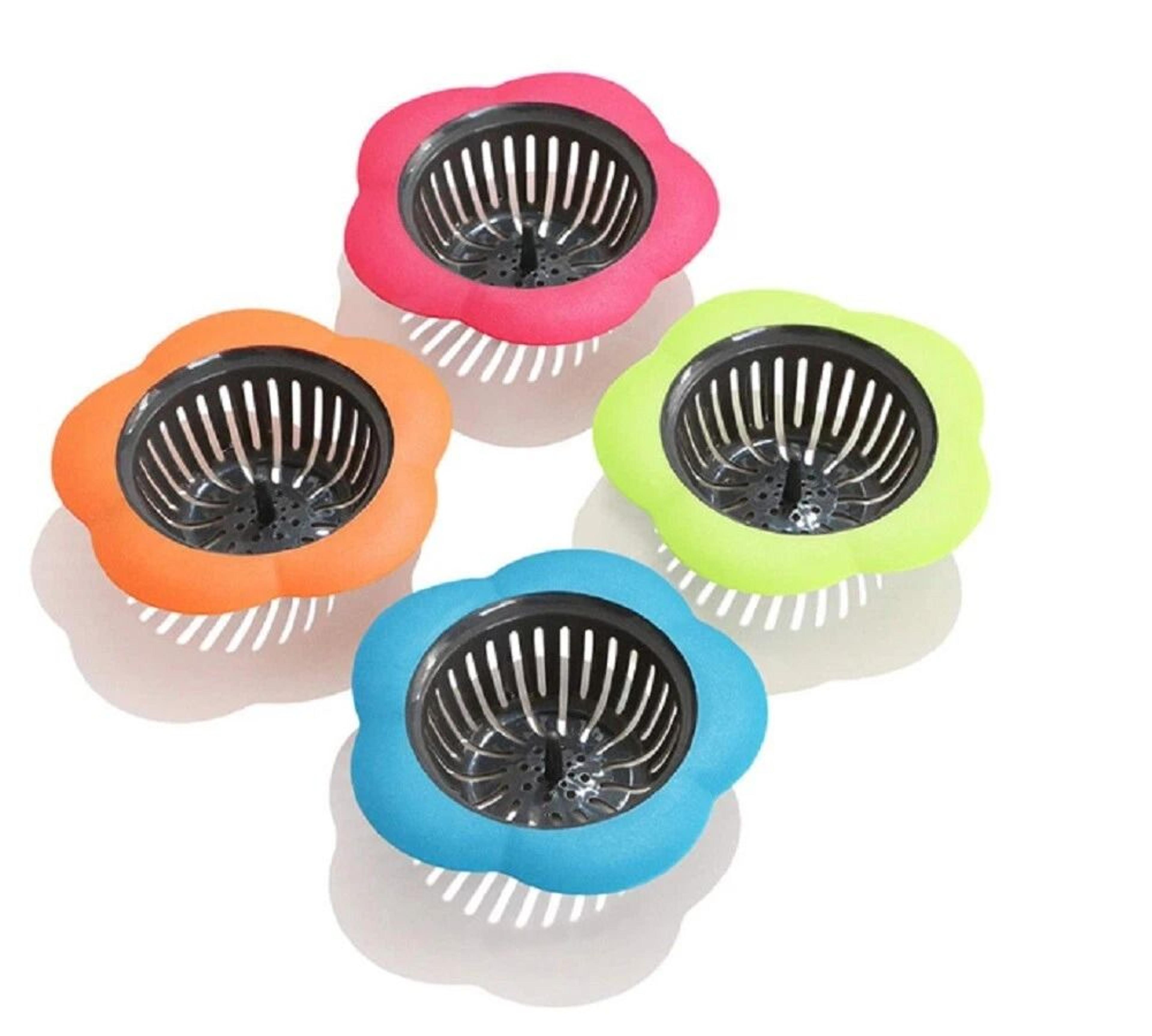 sink drain strainers durable plastic kitchen food catchers for effortless drain cleaning
