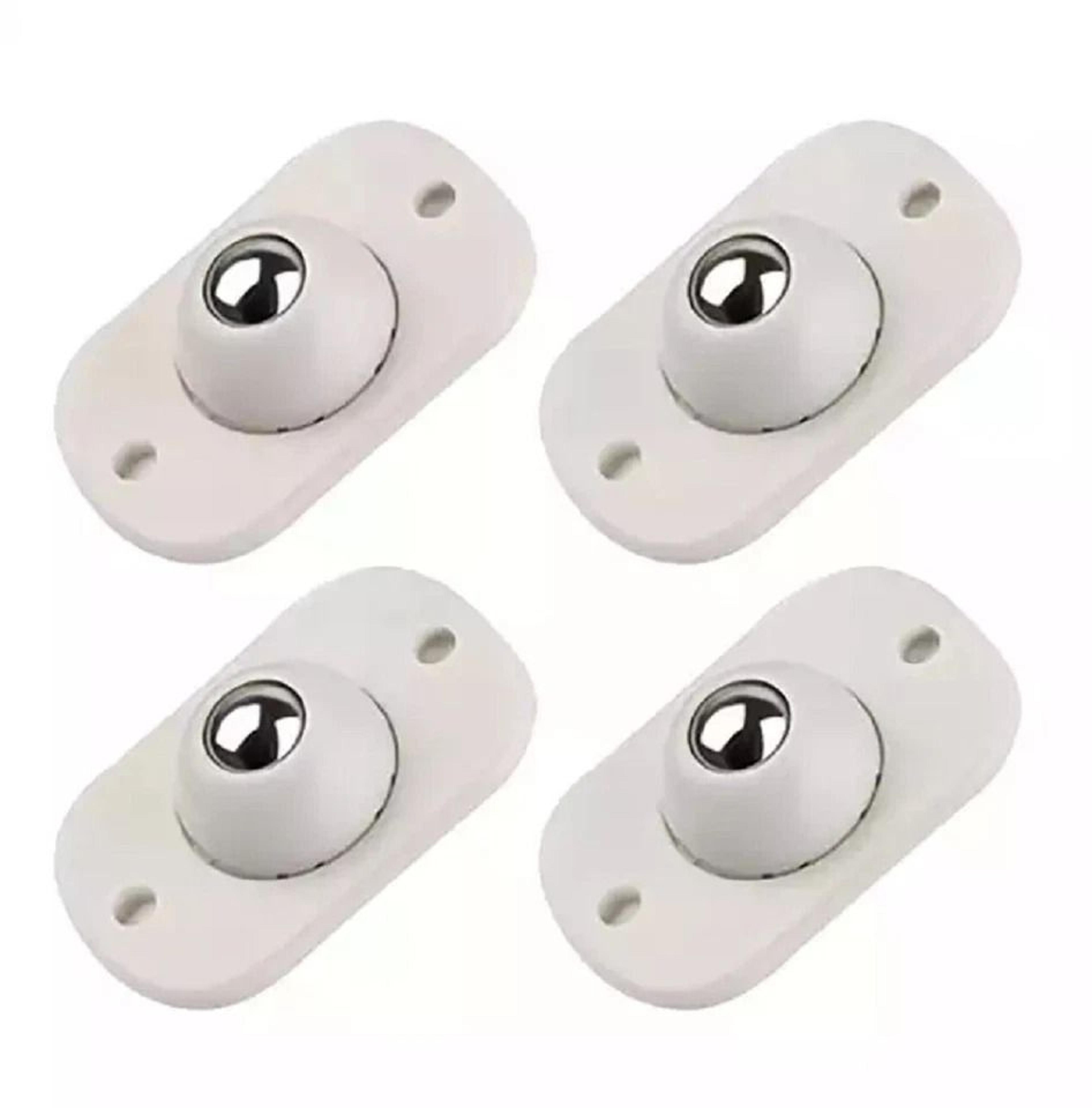 mini swivel caster wheels self-adhesive stainless steel rollers for furniture