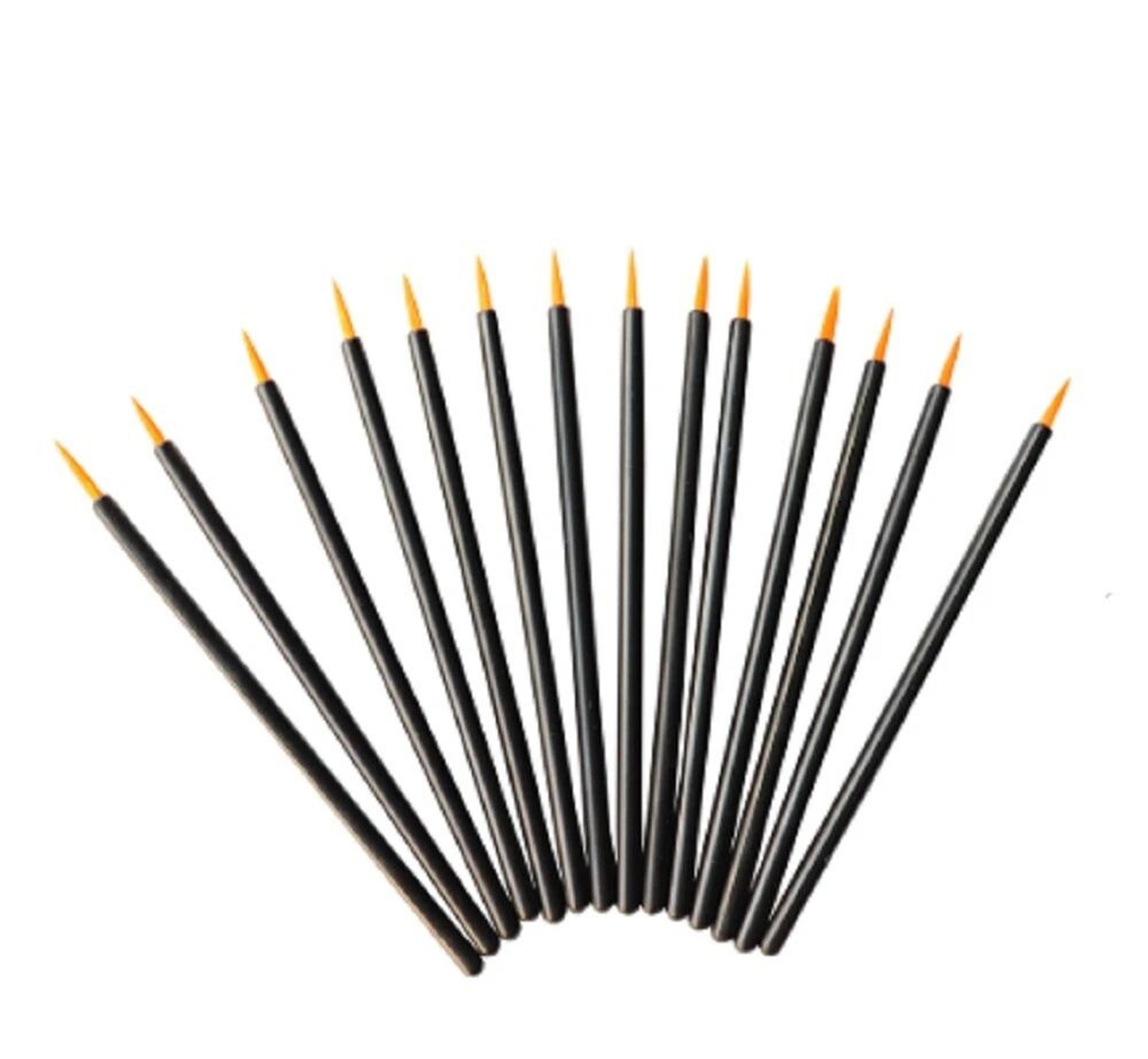 disposable eyeliner brushes set fine tip makeup applicators for precise application