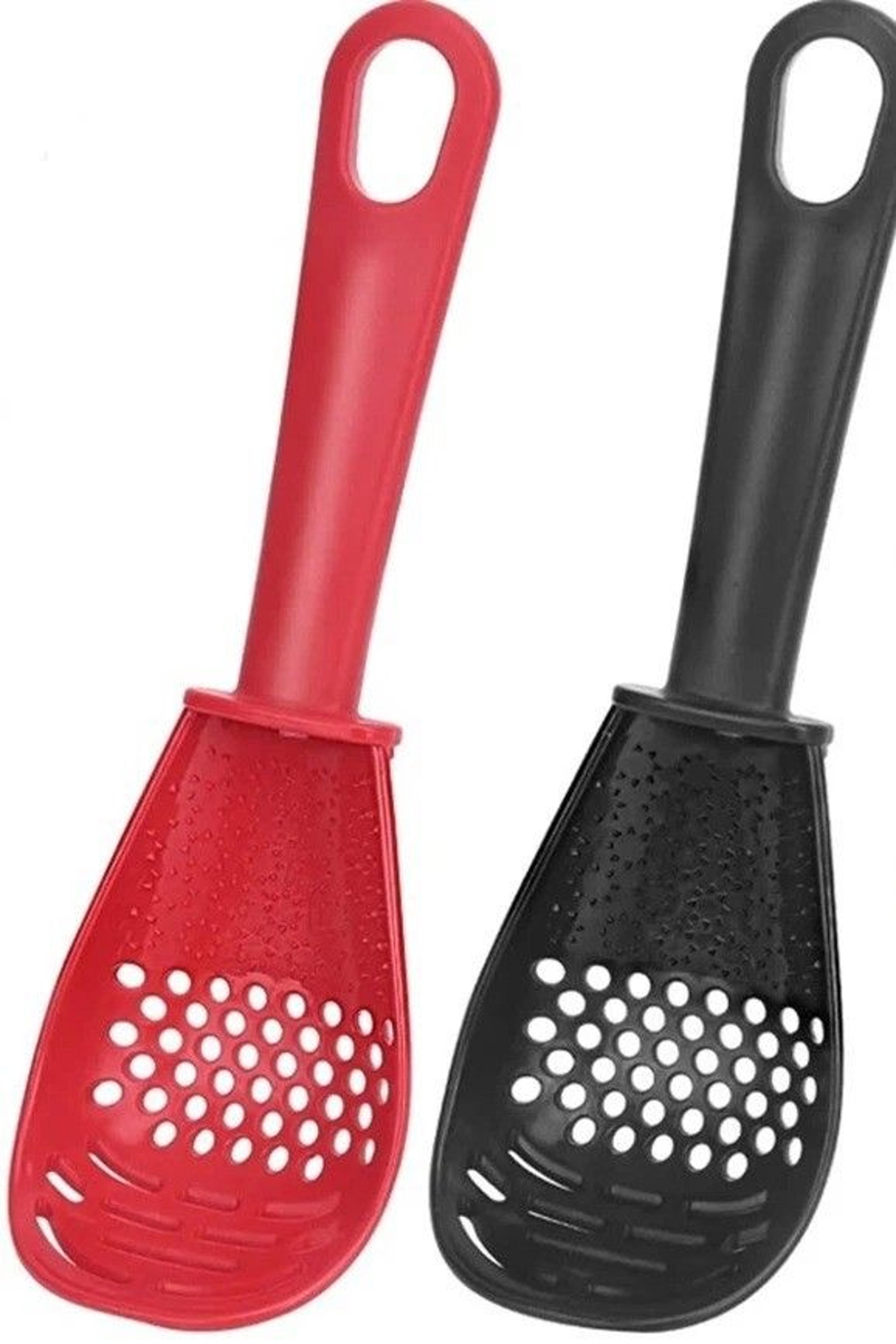 heat-resistant skimmer spoon & colander scoop set cooking strainers for kitchen