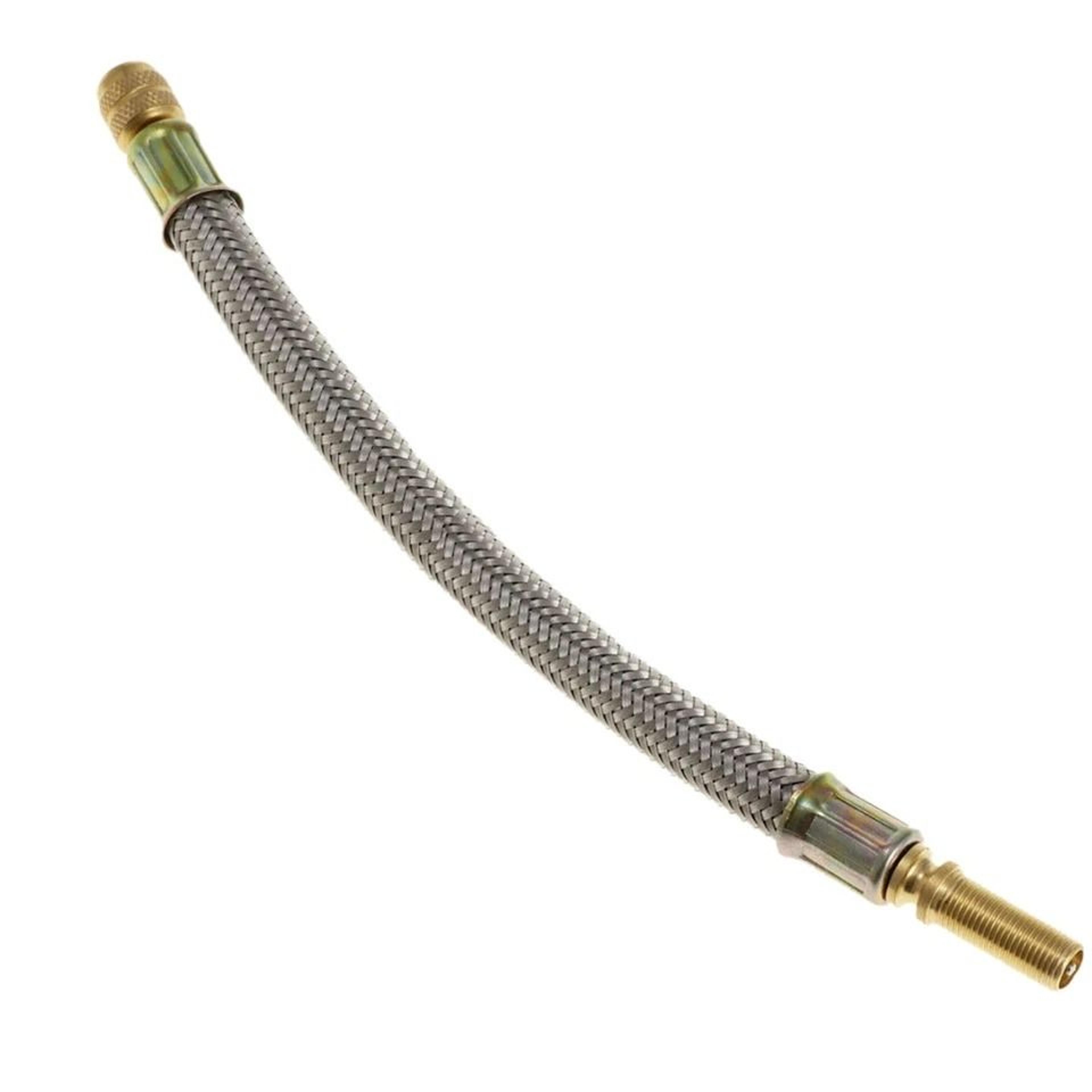 flexible tire valve extension adaptor for cars and motorcycles