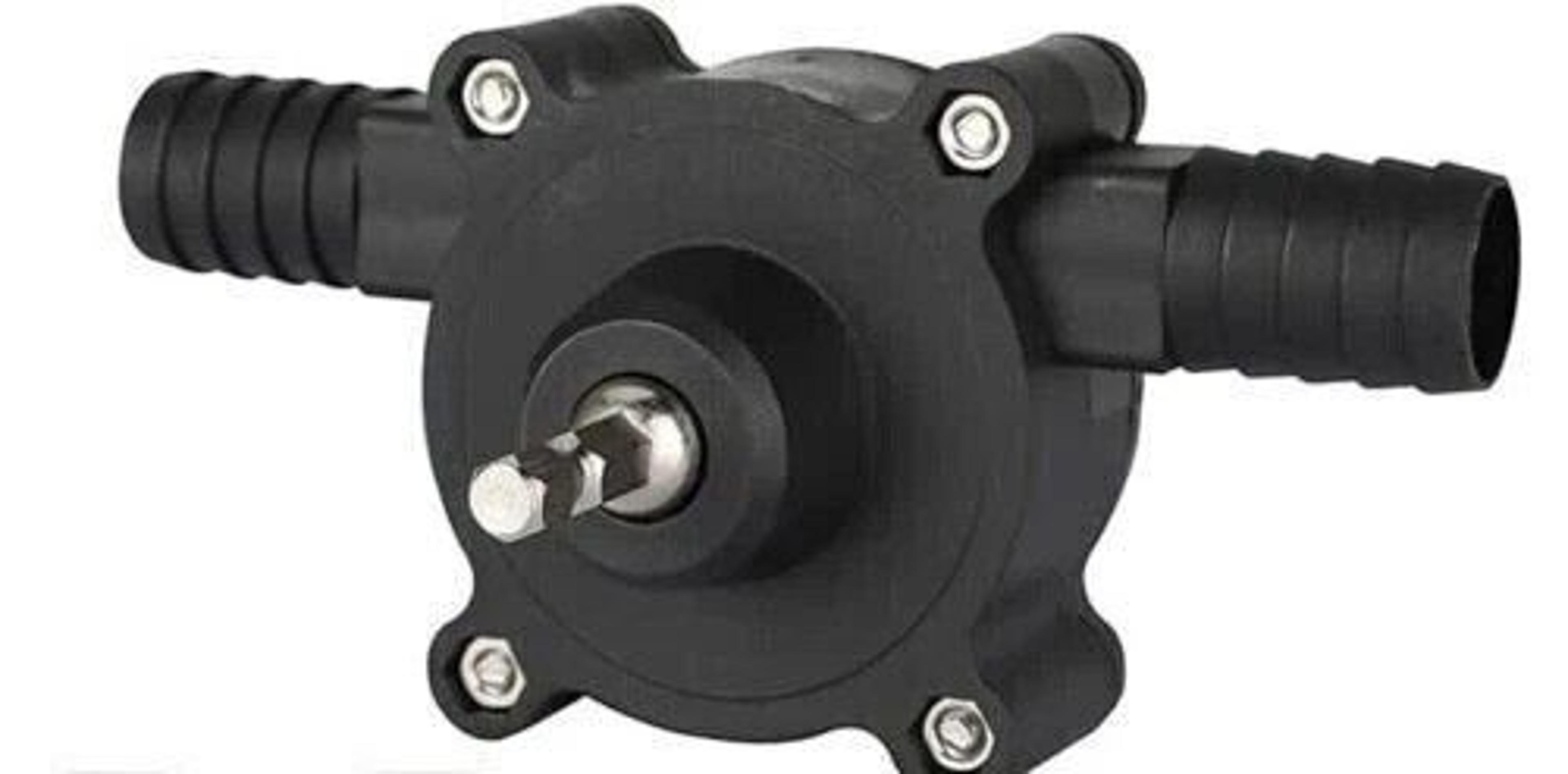 electric drill drive self-priming pump for water and oil fluid transfer