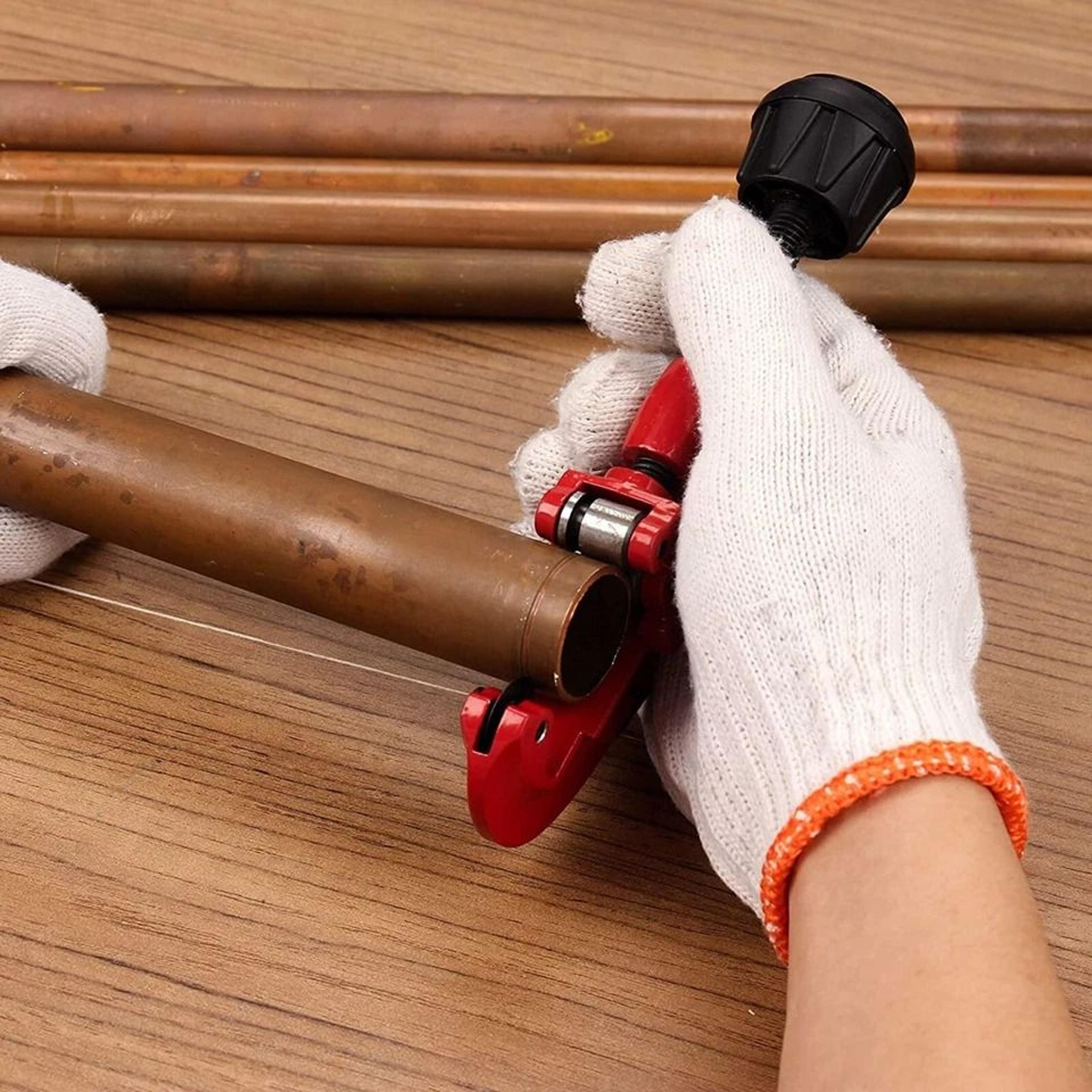 mini tube cutter for copper, brass, aluminum & pvc od, plumbing & hvac