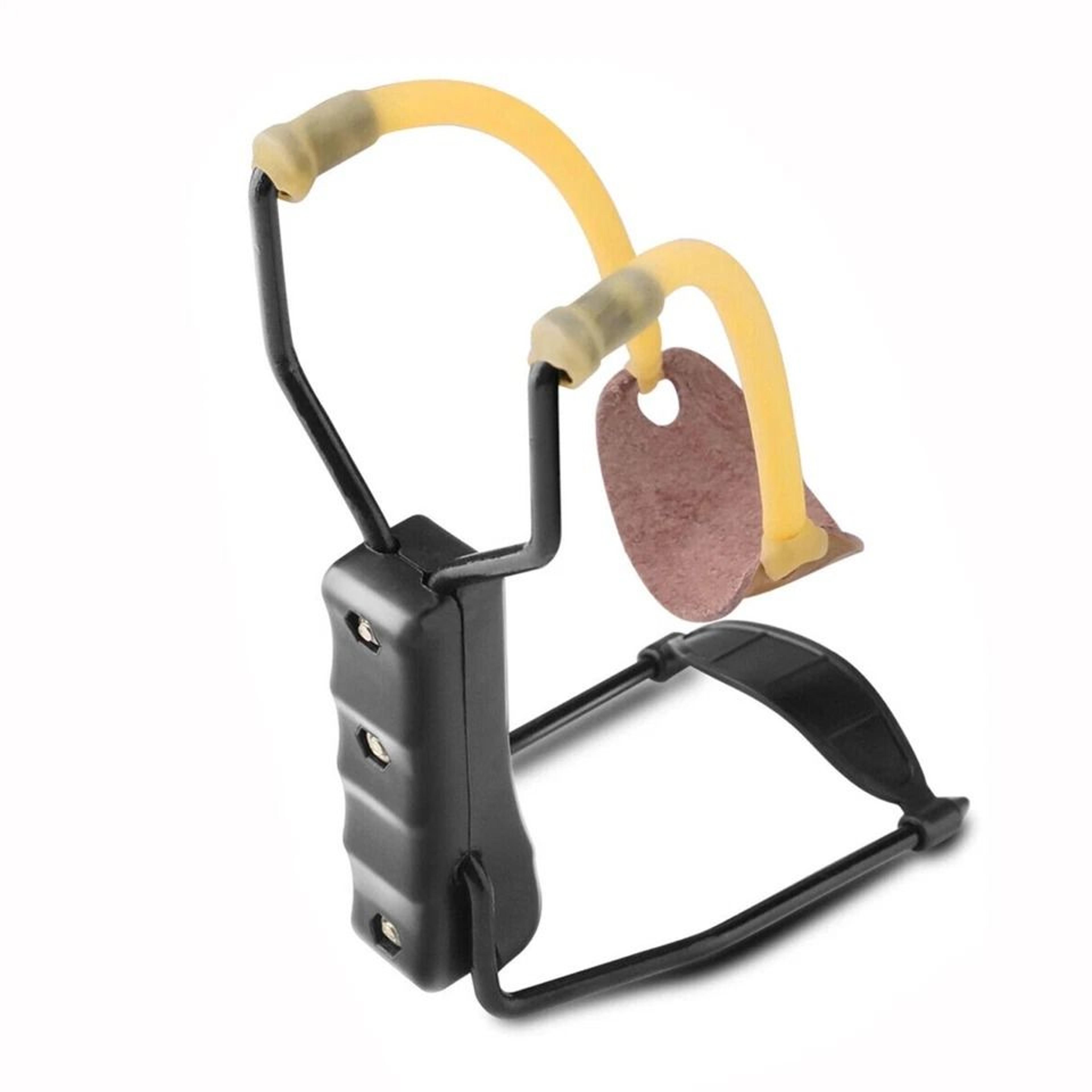 high velocity folding wrist slingshot powerful hunting catapult for outdoor use