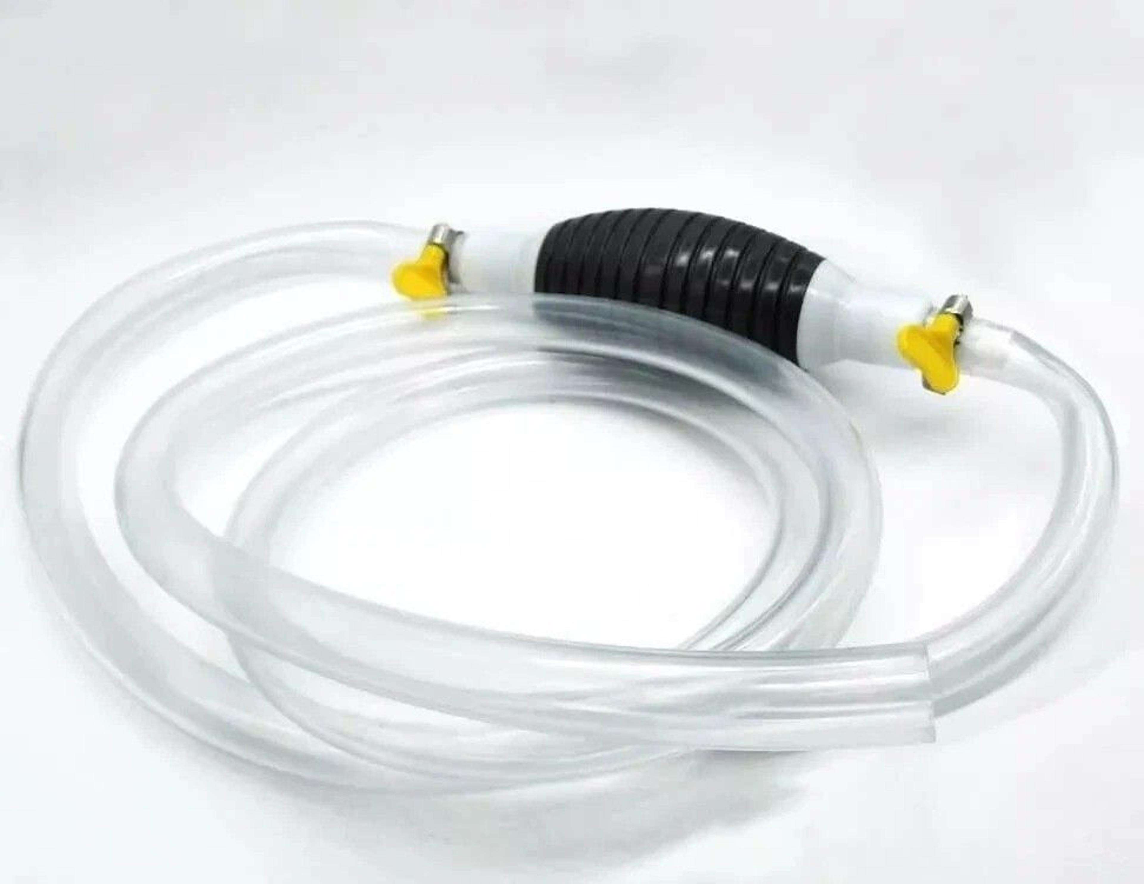 portable manual siphon pump fuel transfer pump for gasoline petrol and water