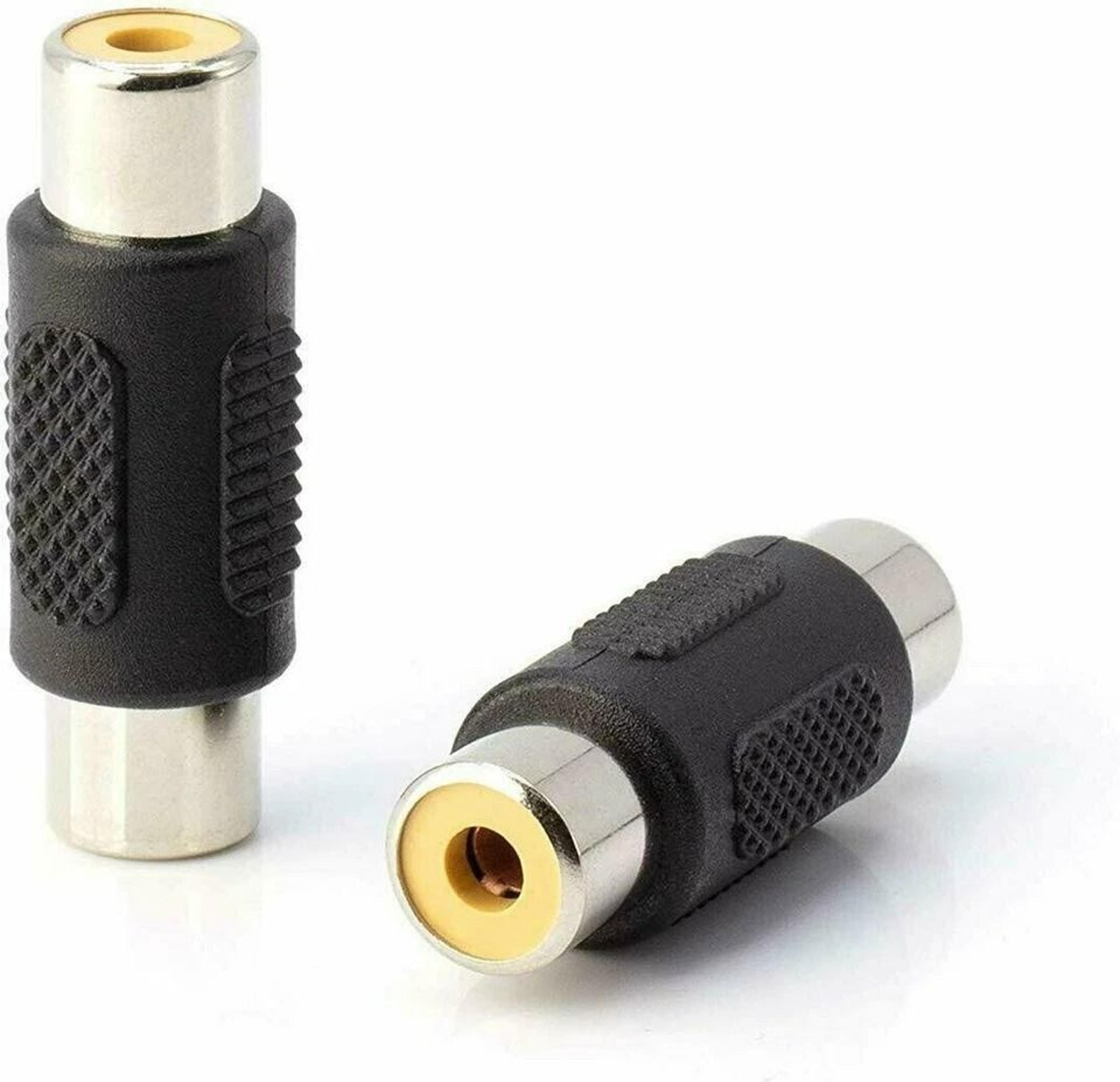 rca female to female coupler audio video rca coupler adapter connectors