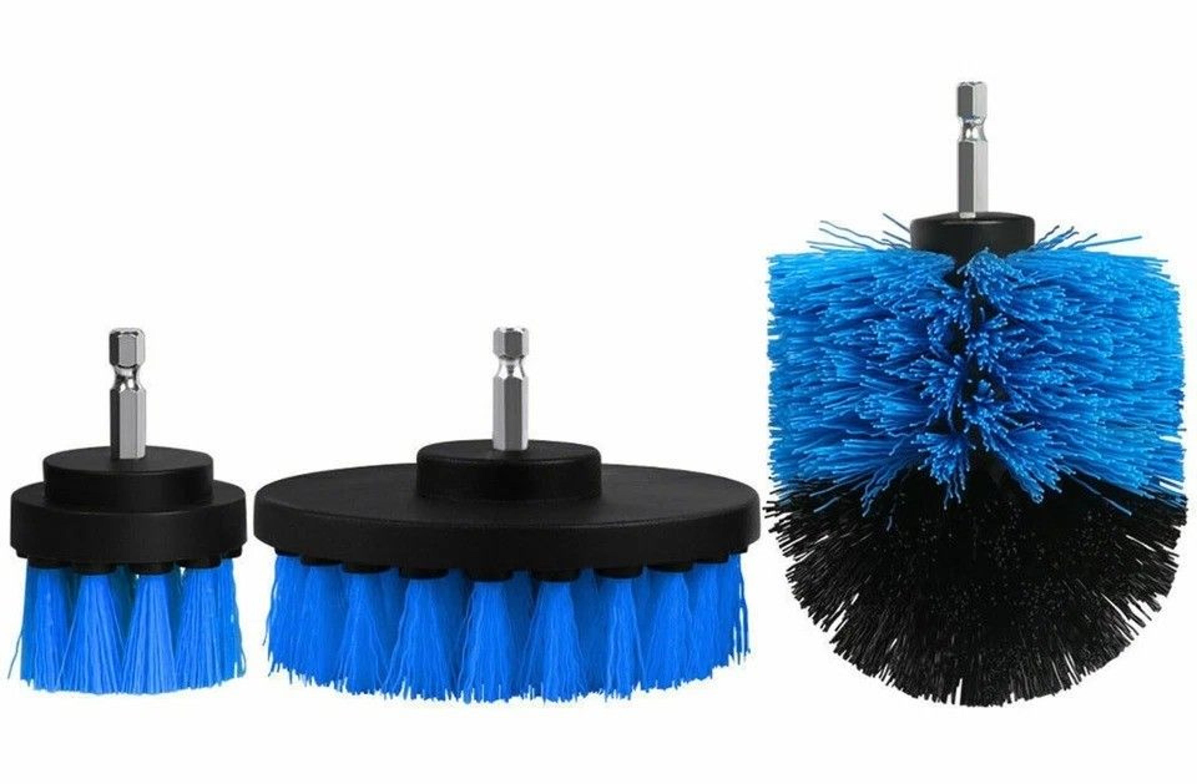 drill brush set power scrubber for tile grout cleaner, shower & tub