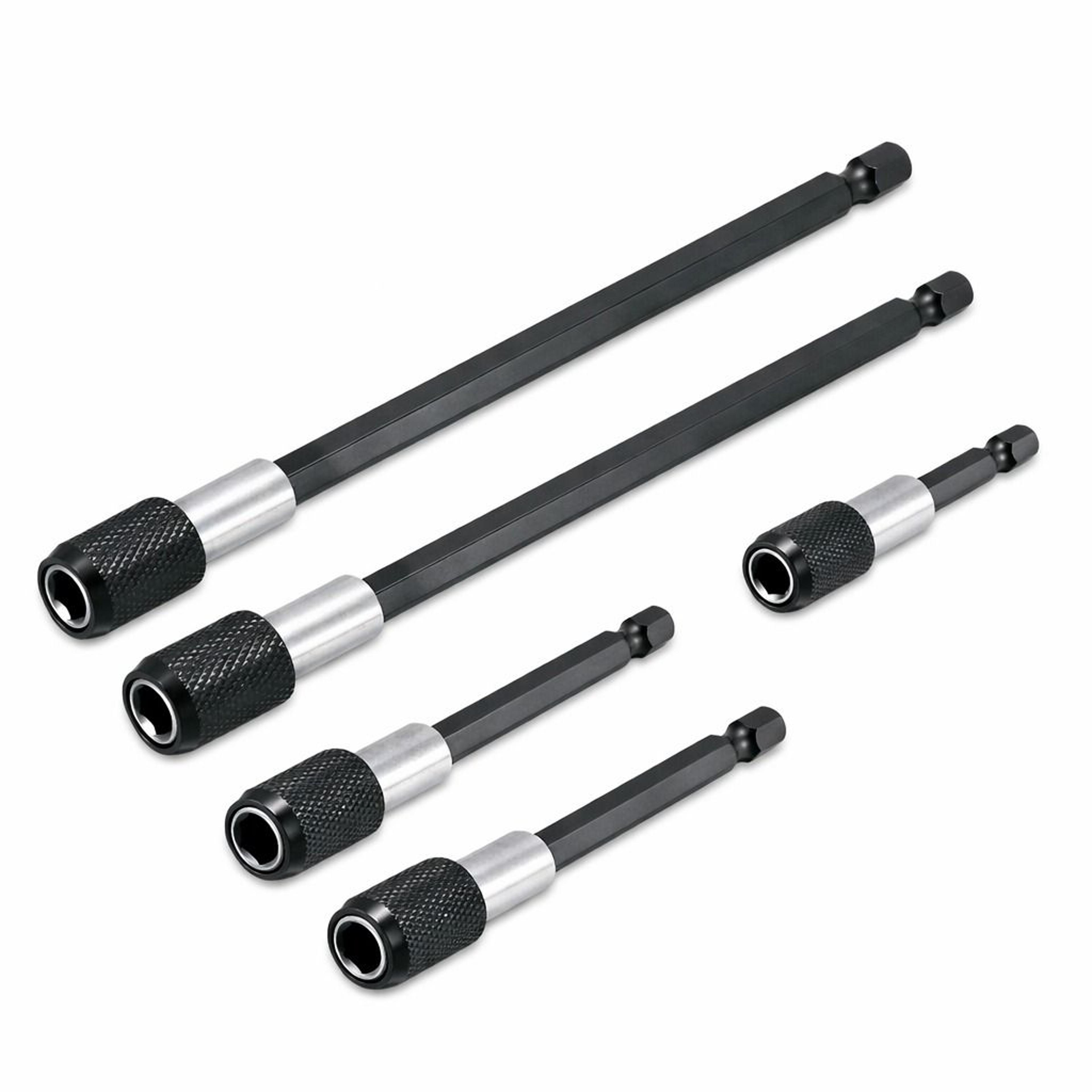 bit holder set quick release hex shank drill bit extension