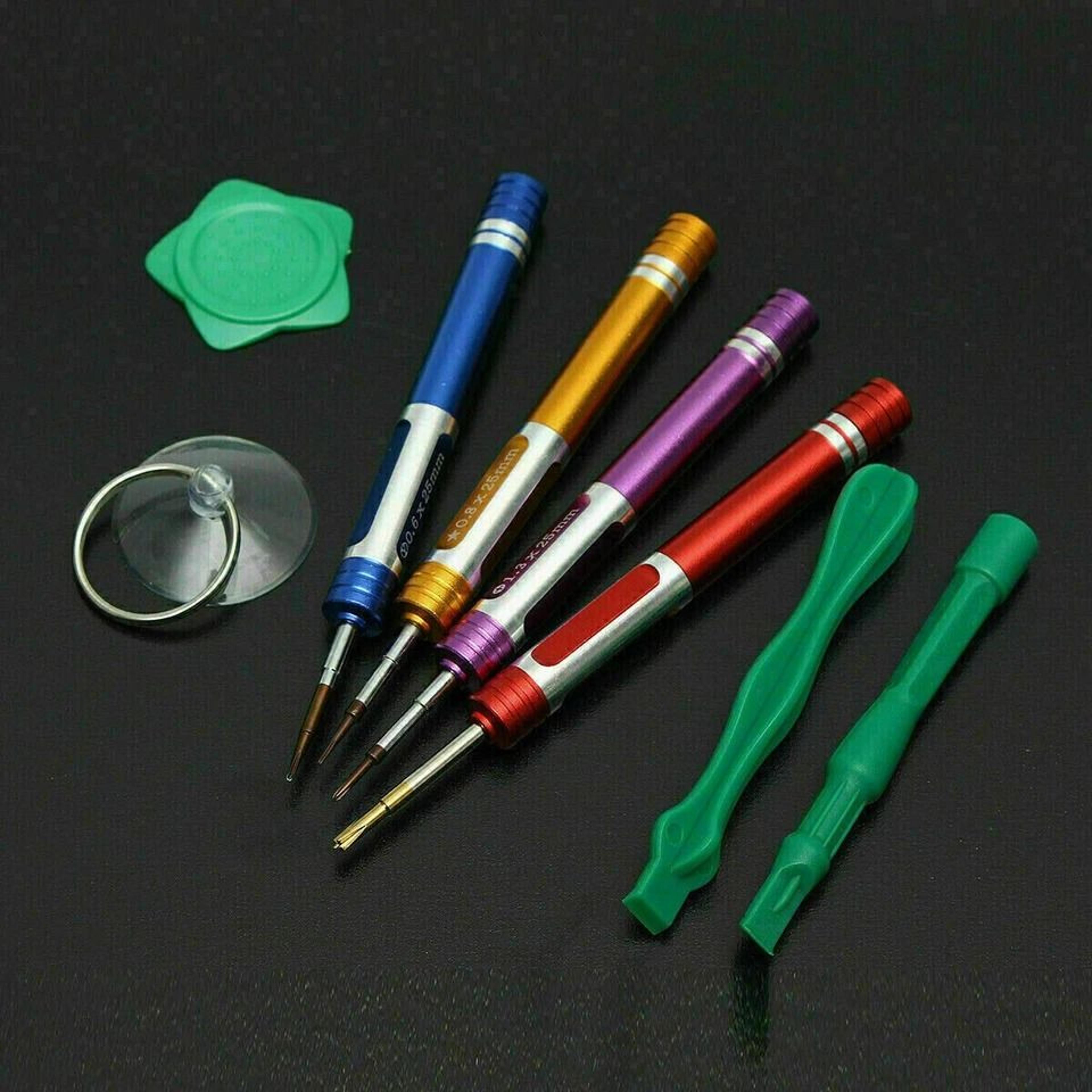 precision iphone repair tool kit with pry tools and screwdrivers for screen and battery repairs