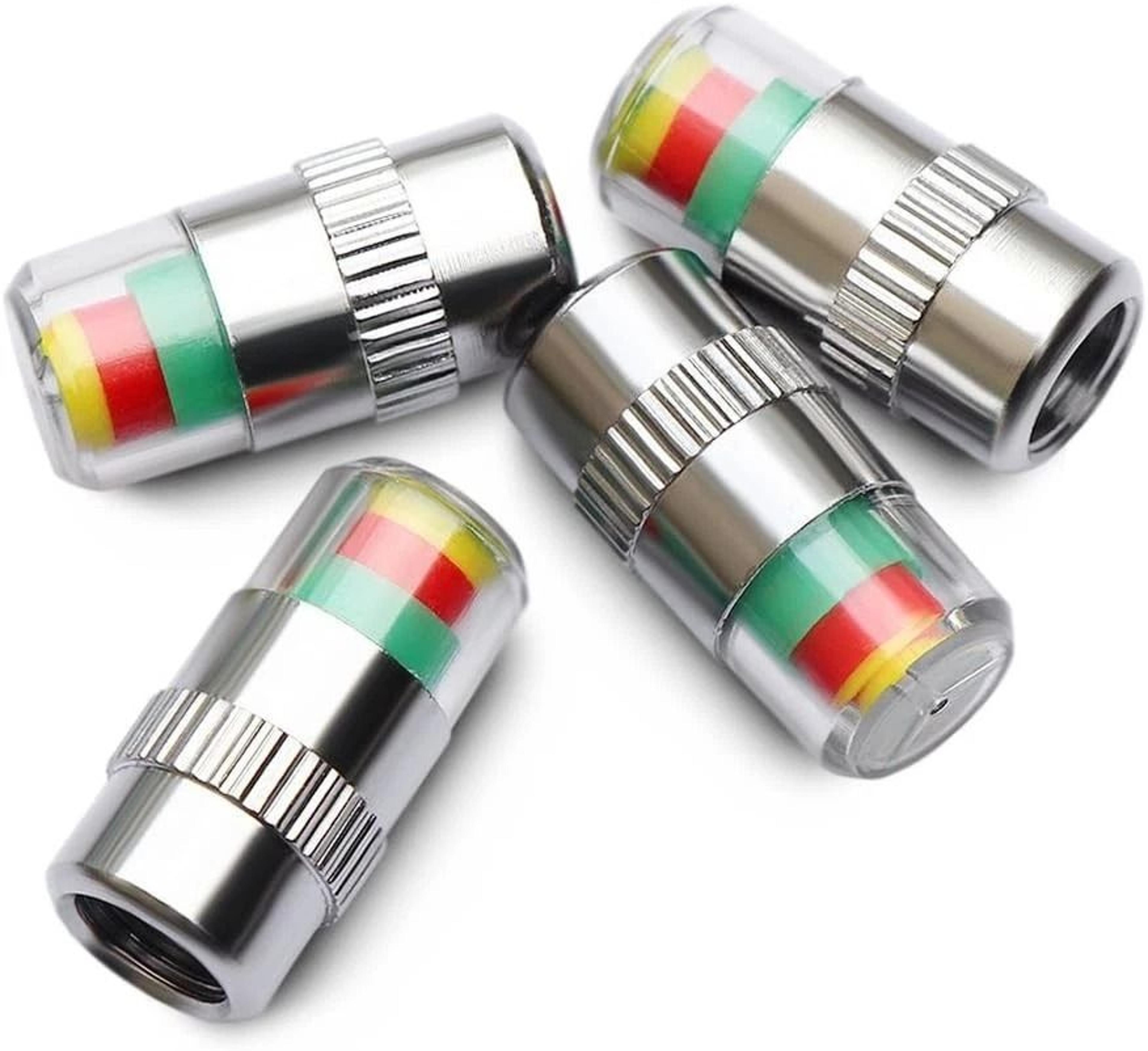 tire pressure indicator caps visual valve stem caps for cars suvs and trucks