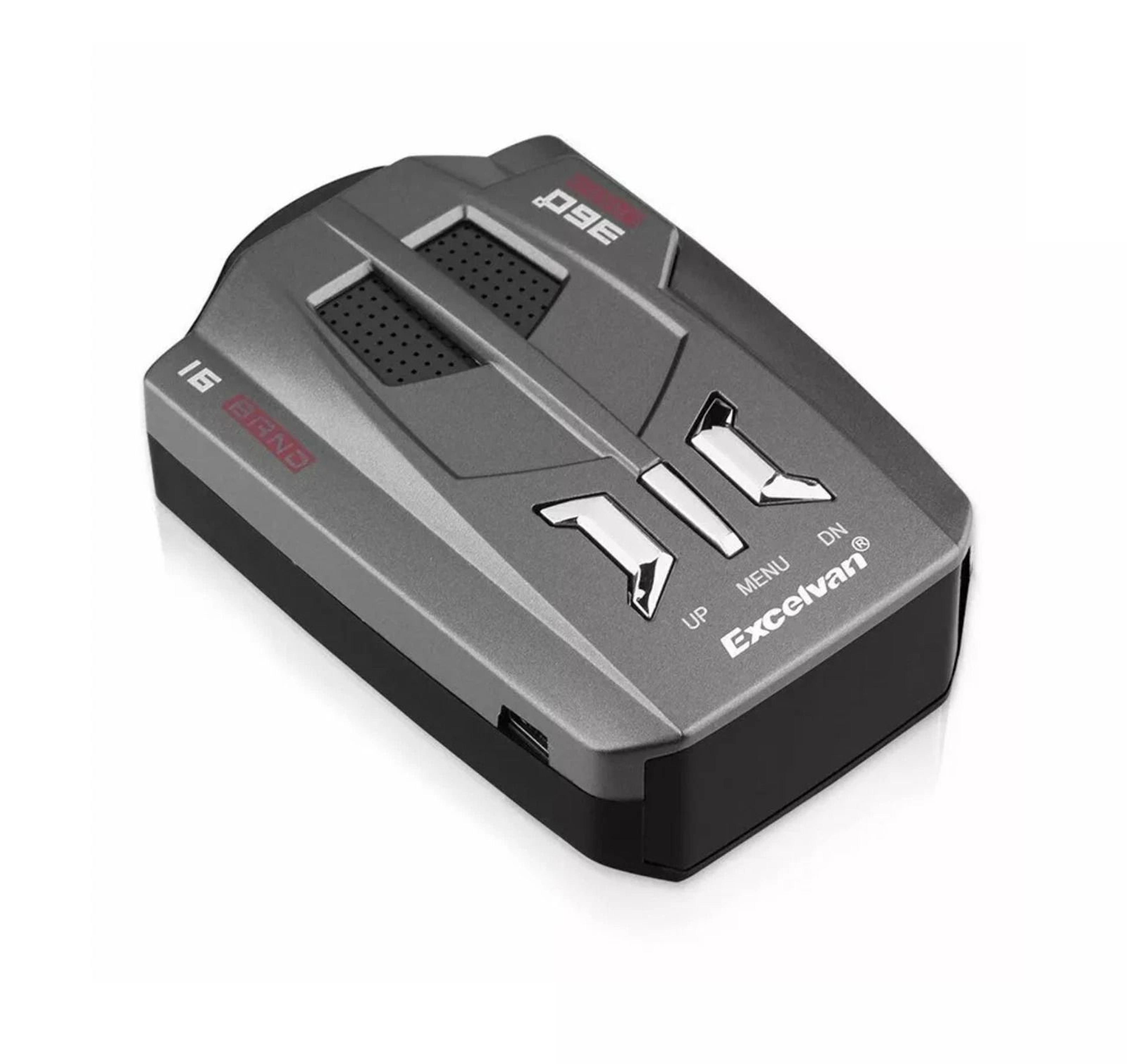 laser radar detector with gps speed alert & voice warning for cars and trucks