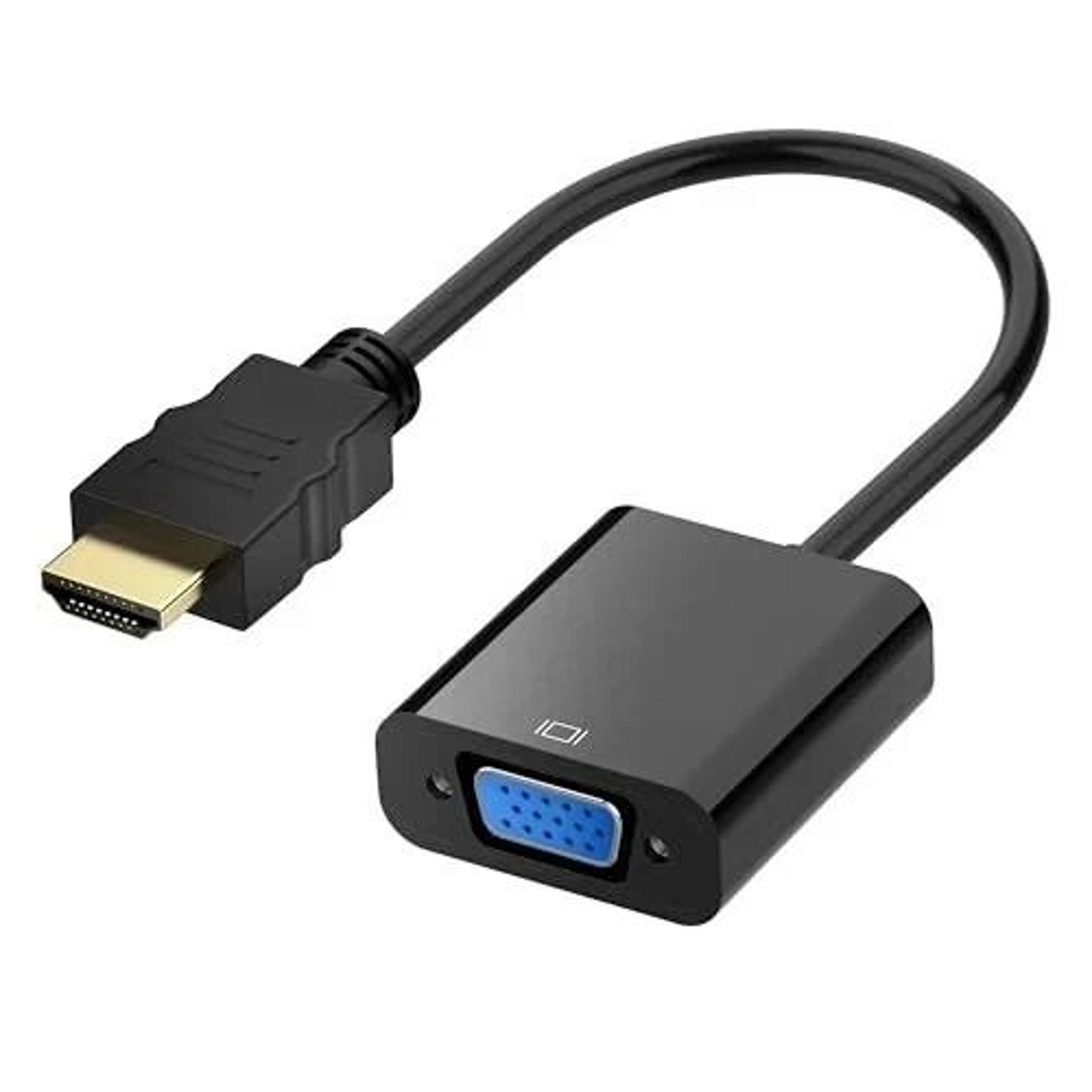 hdmi to vga adapter video converter for pc and monitor