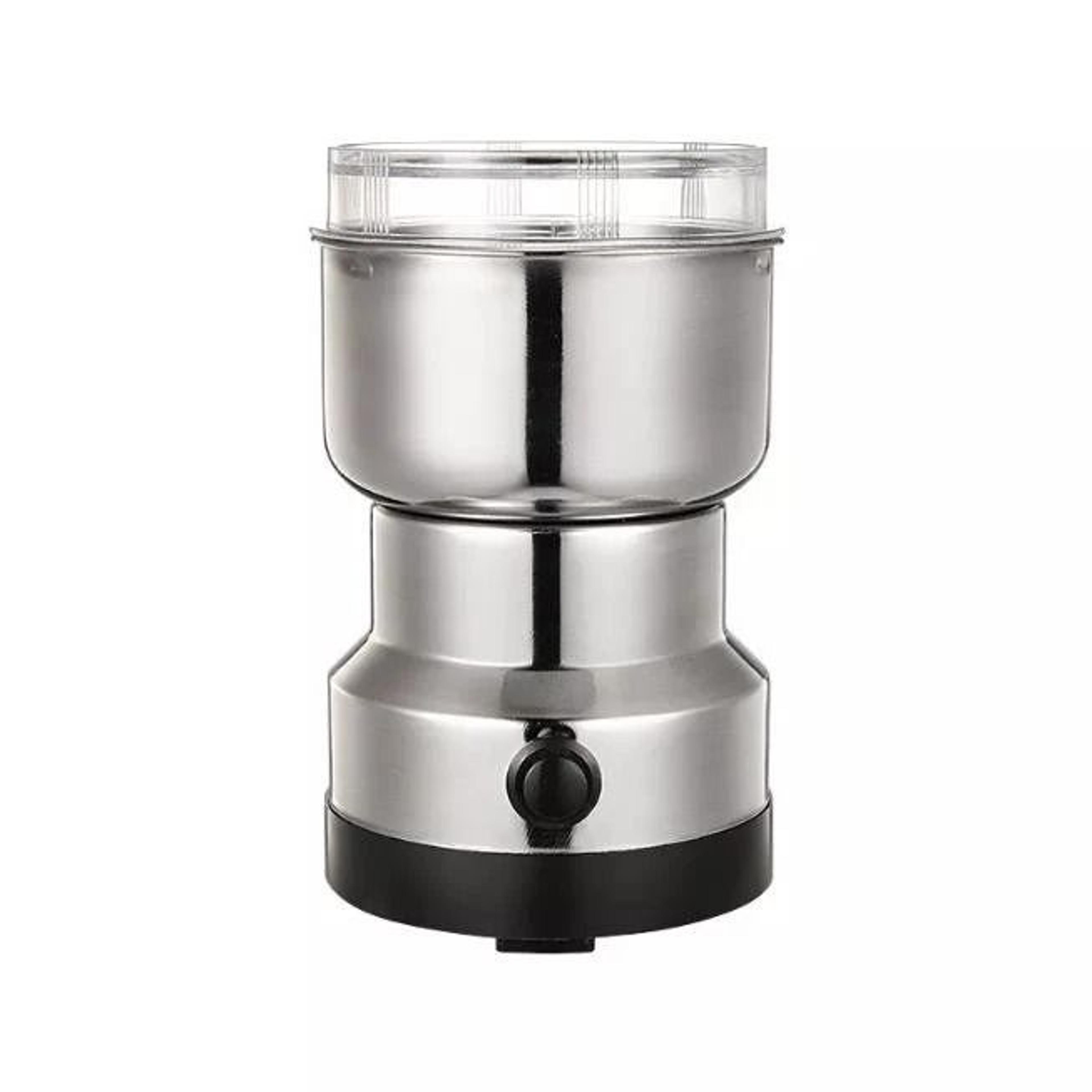 electric coffee bean grinder spice, herb, nut & seed mill, stainless steel blender
