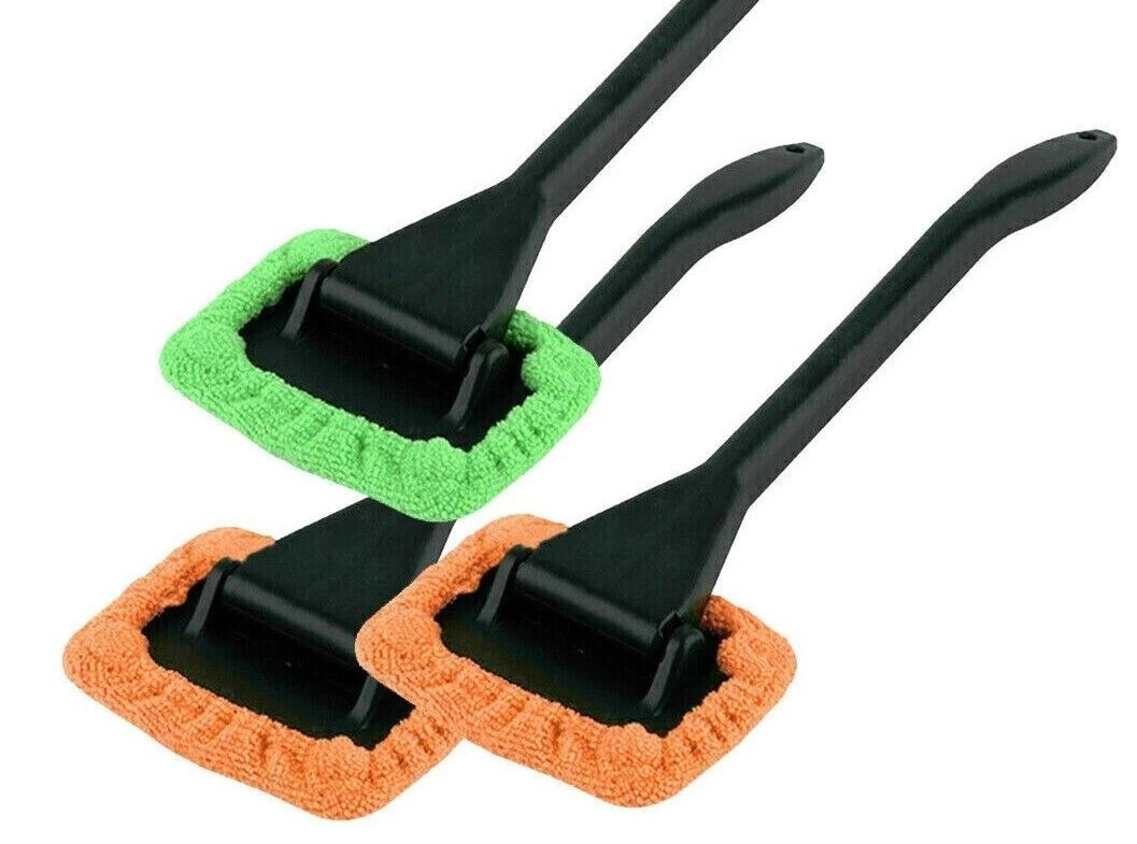microfiber car windshield cleaning brush glass wiper tool for streak-free shine