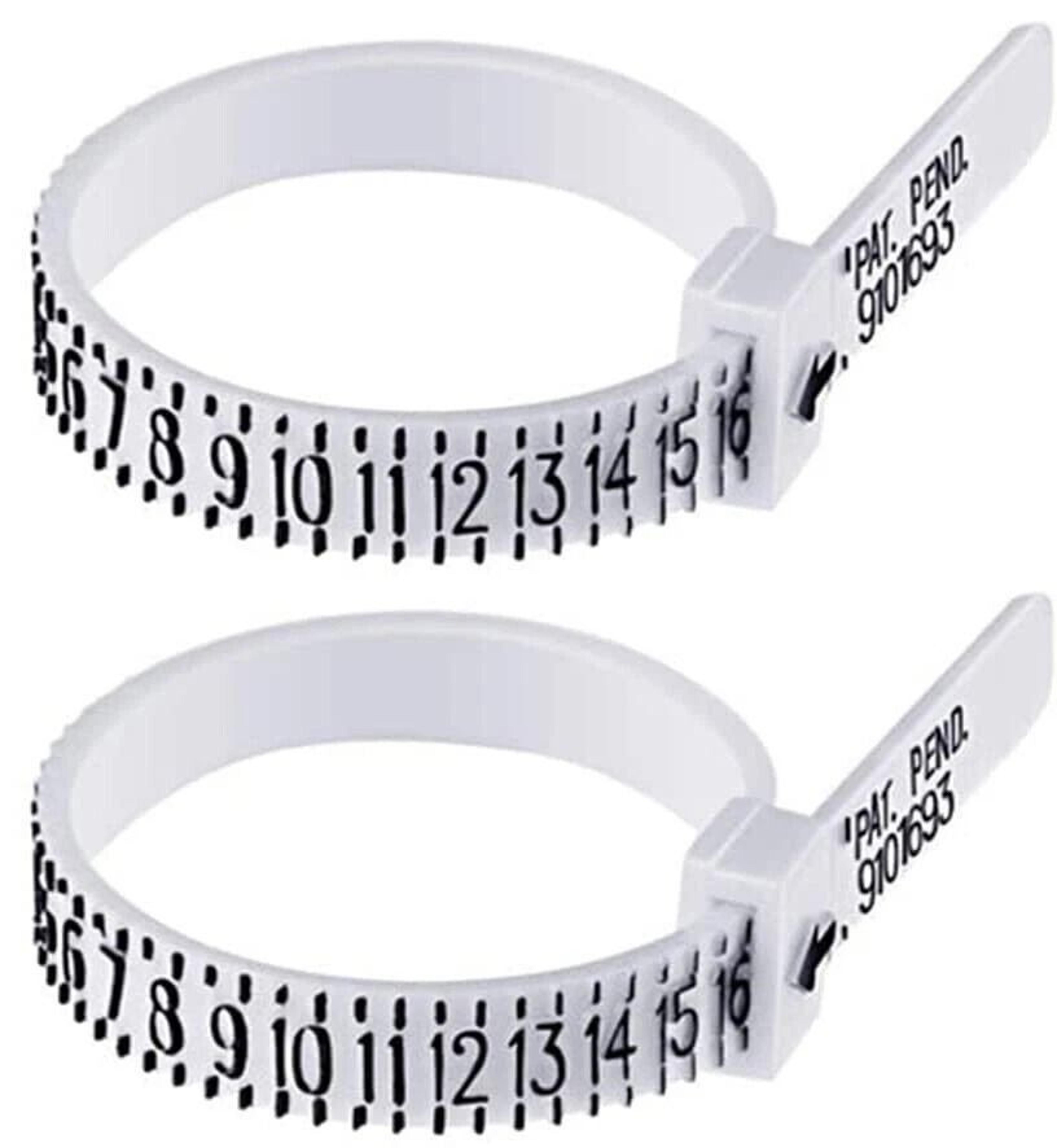 ring sizer tool reusable finger gauge for accurate ring size measurement