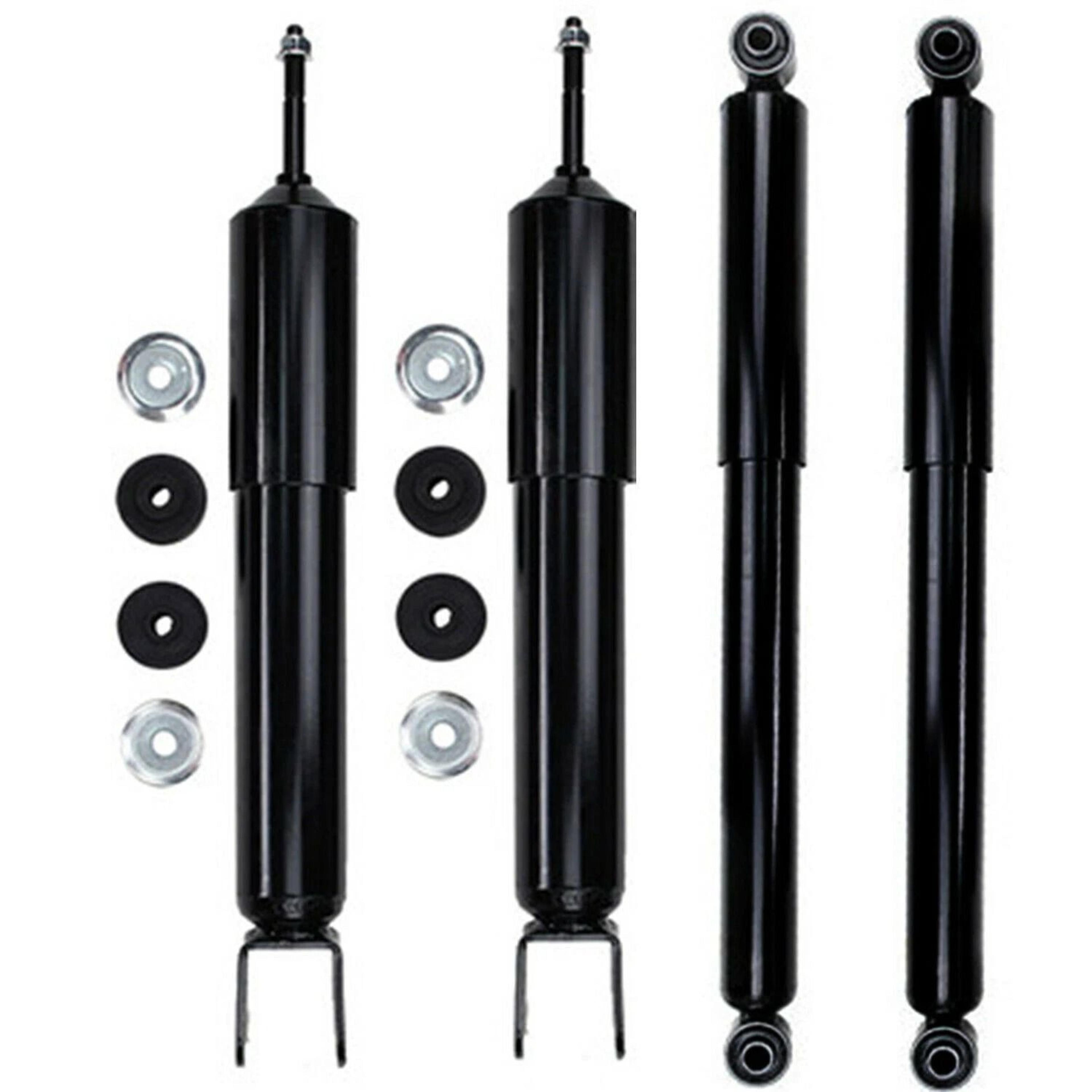 front & rear shocks for chevy silverado, gmc sierra premium performance