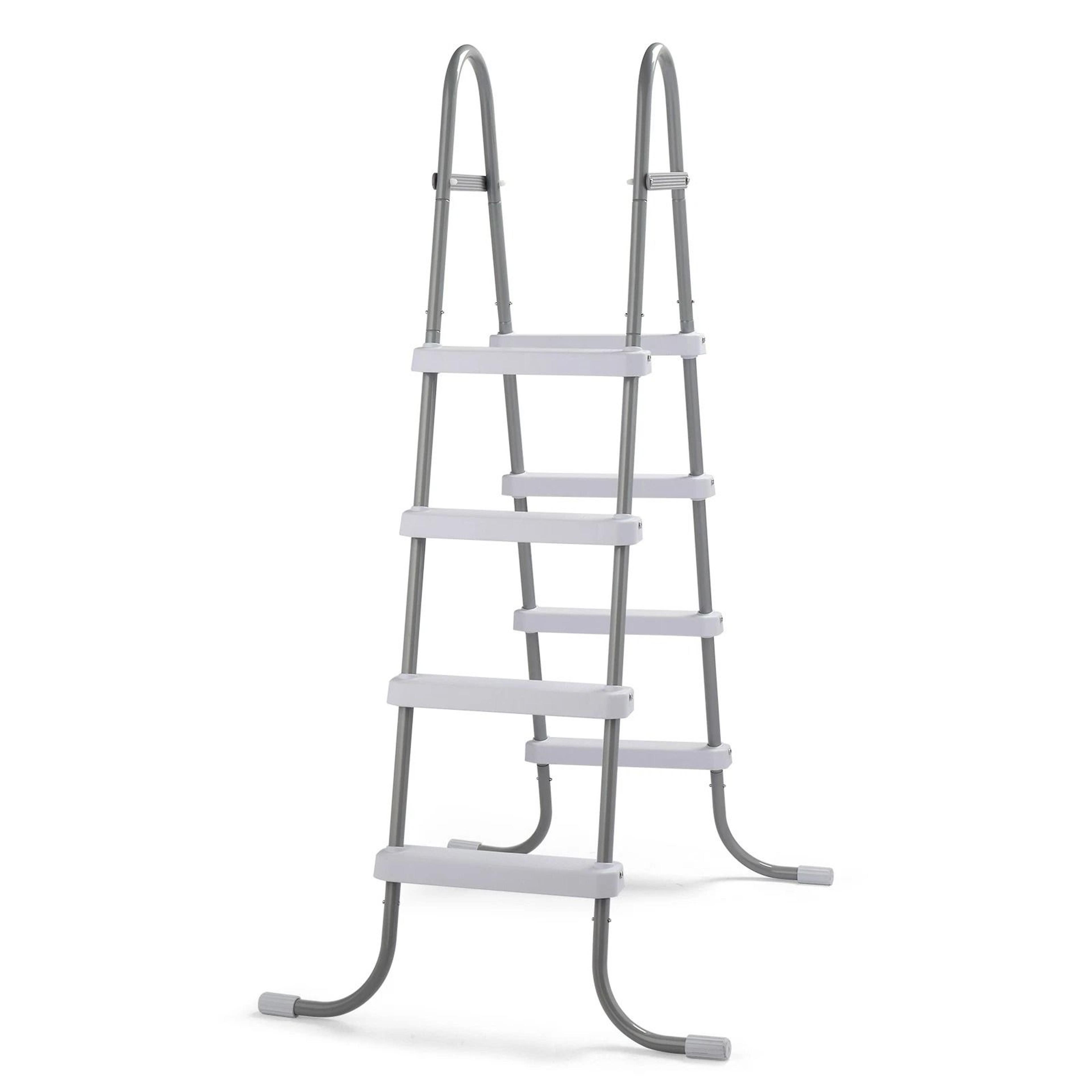above ground pool ladder, step steel frame pool ladder for safe easy entry