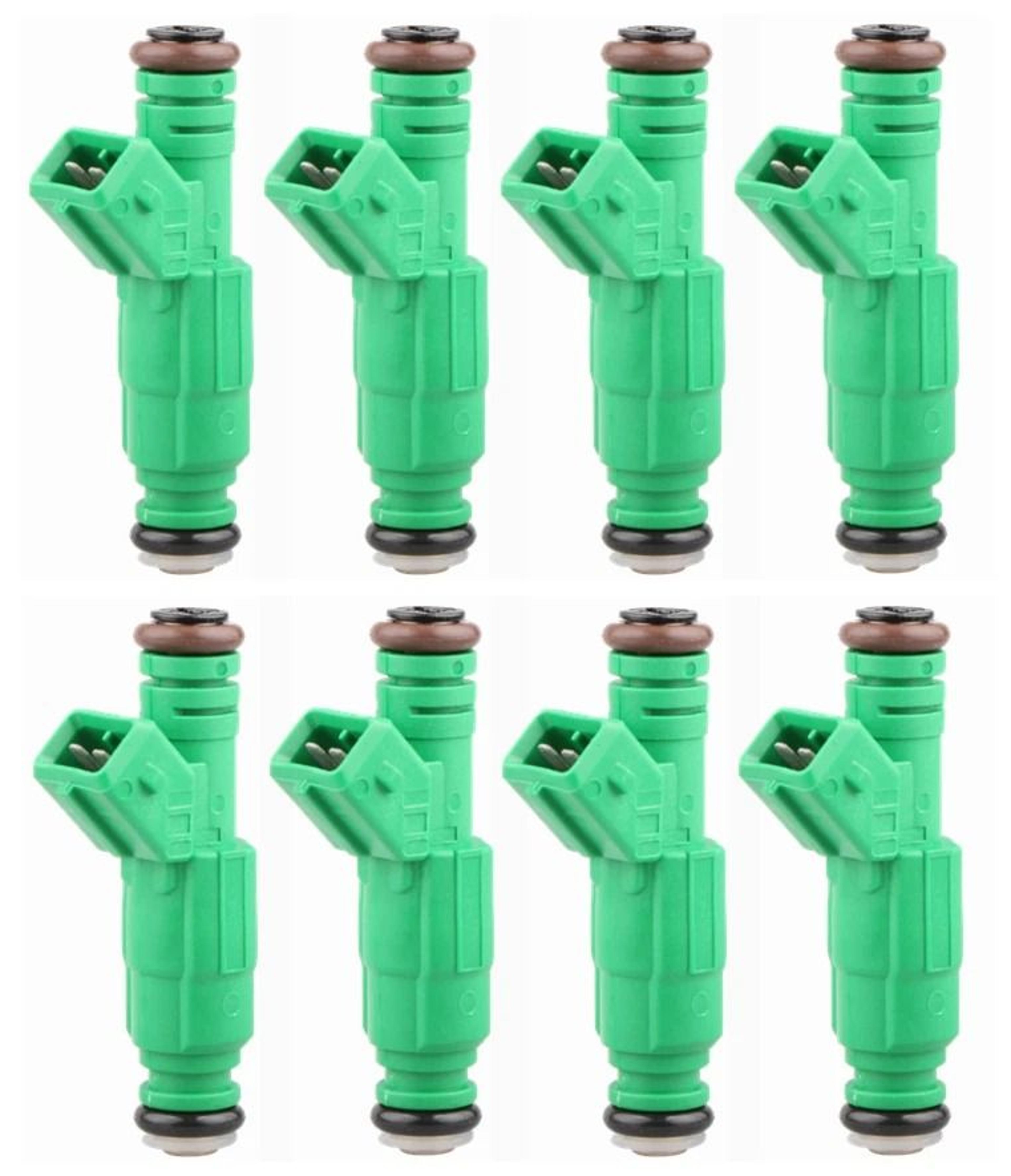 green top ev1 fuel injectors set