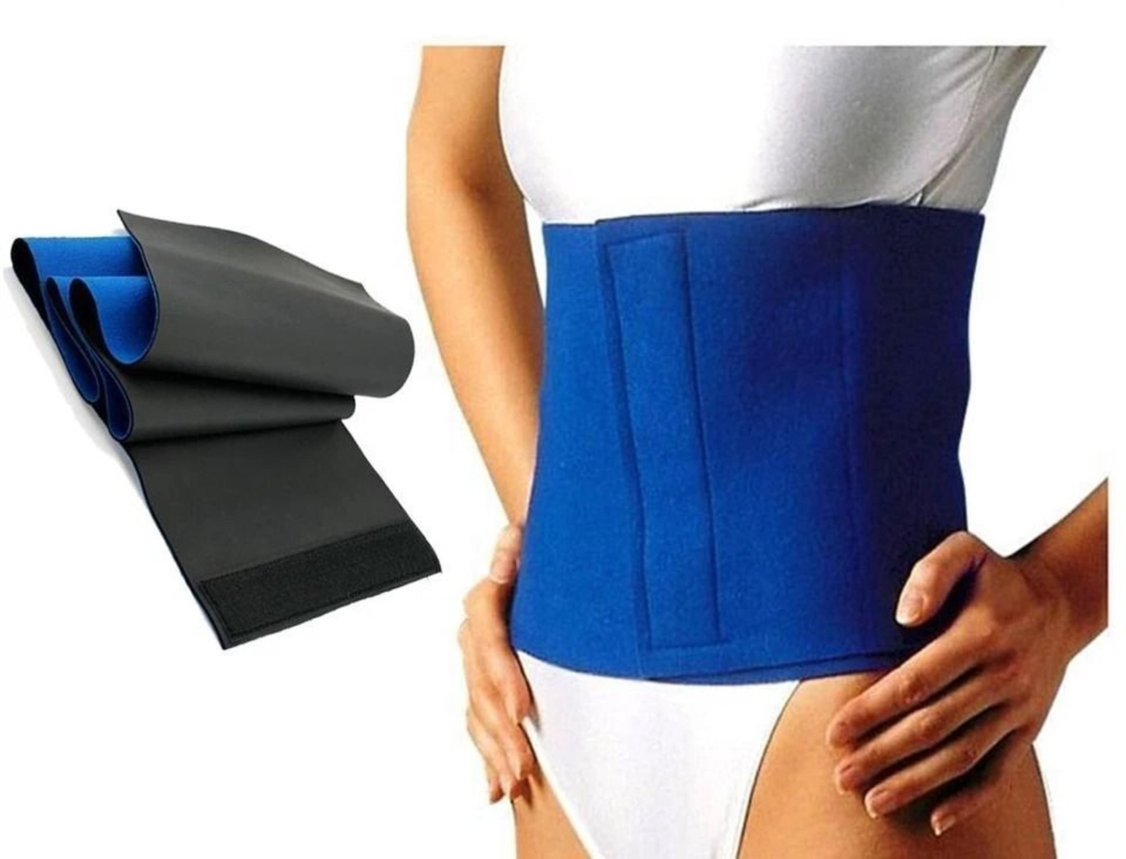 neoprene waist trimmer belt for women & men adjustable sweat band stomach wrap