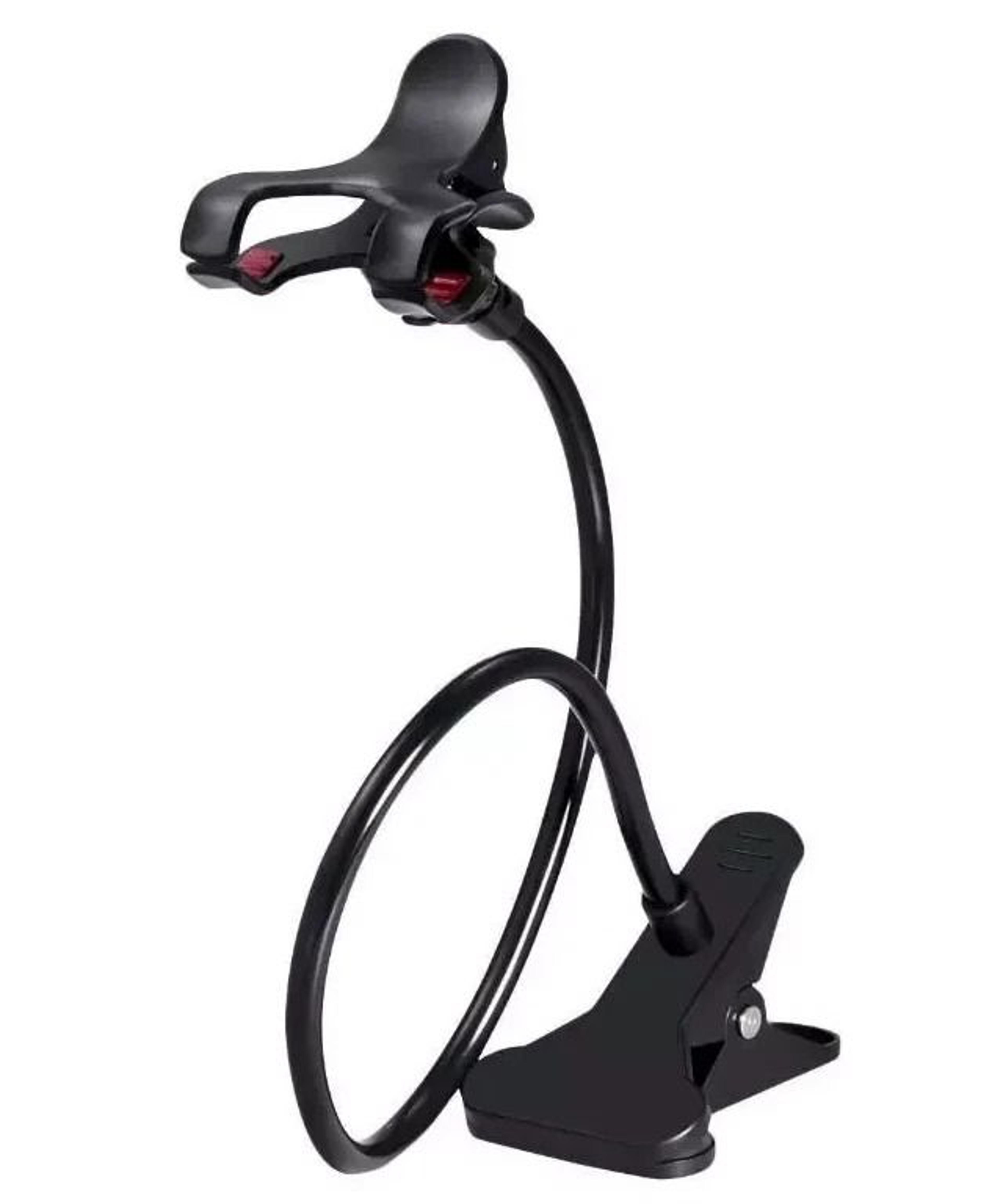 universal gooseneck phone holder clip for bed and desk